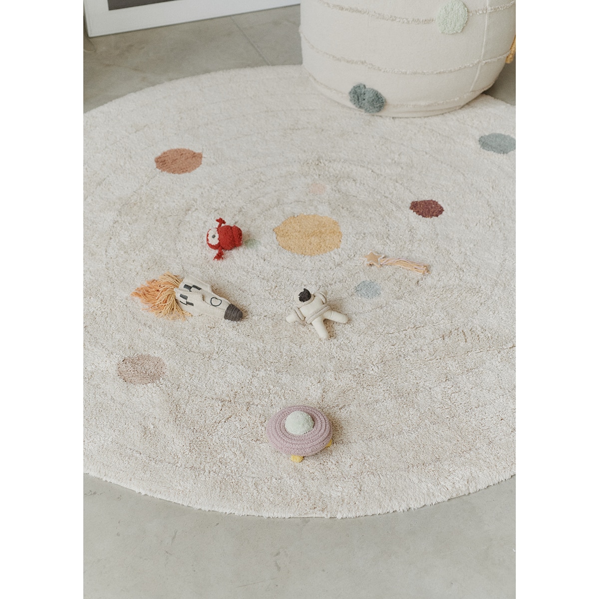 Alfombra de juego Lorena Canals lavable de algodón Solar System - Multicolor Multicolor-4