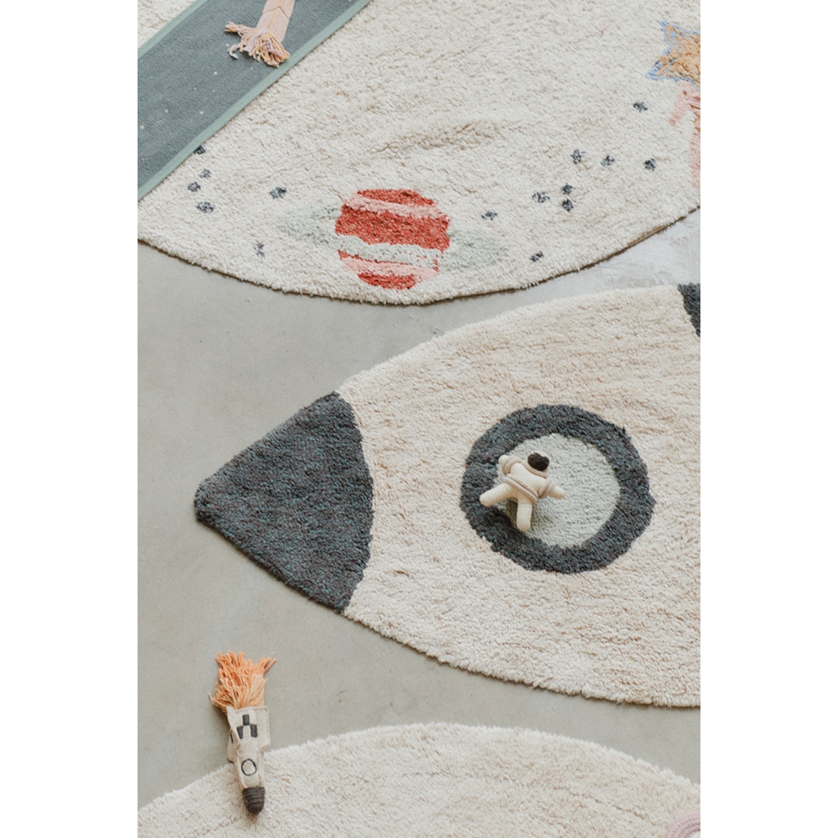 Alfombra Lorena Canals lavable de algodón Rocket - Multicolor Multicolor-5