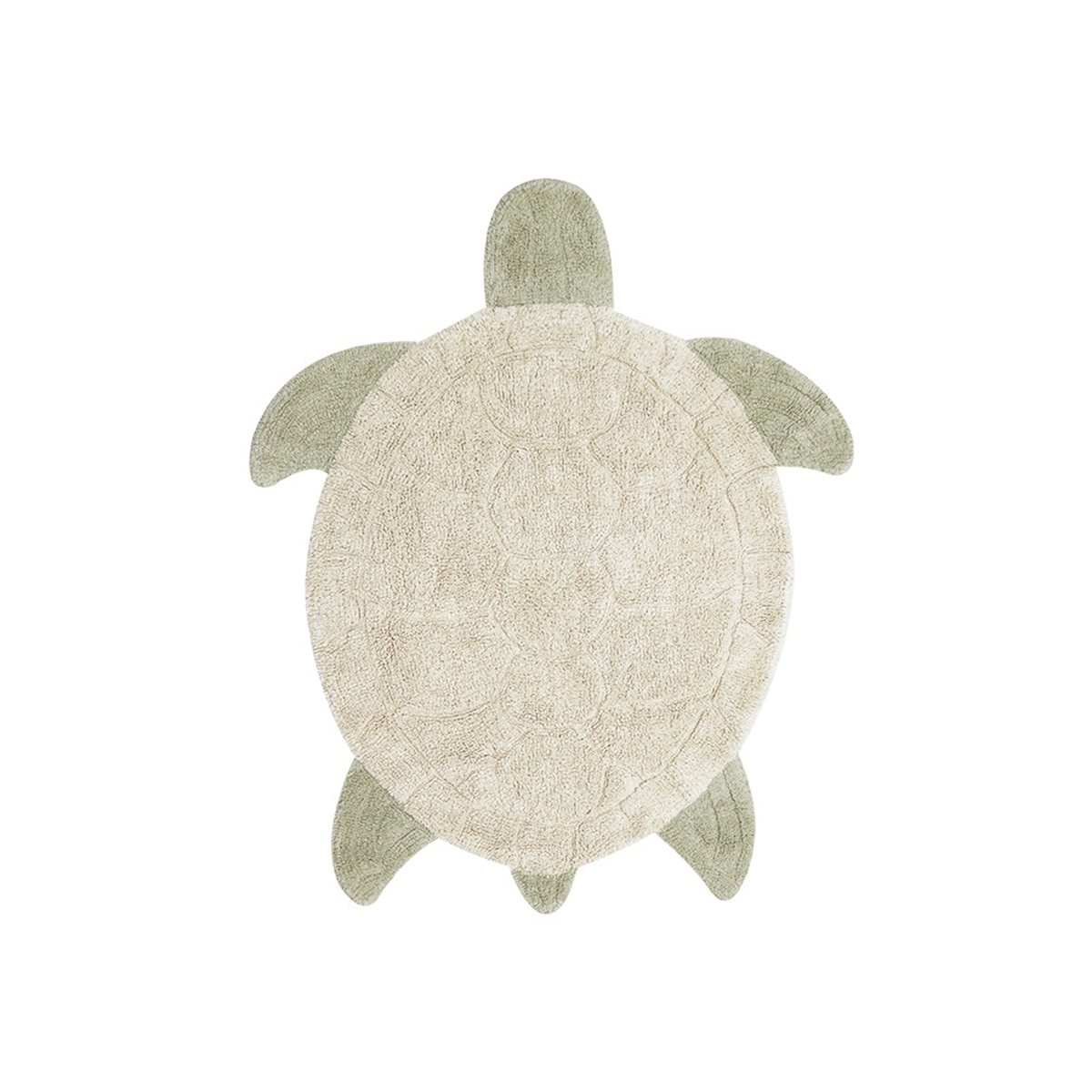 Alfombra Lorena Canals lavable de algodón Sea Turtle - Natural Natural-1