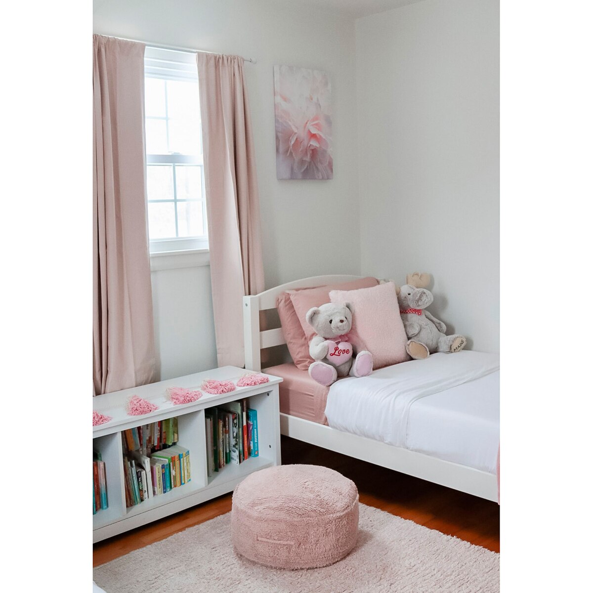 Puff Chill infantil Lorena Canals - Rosa Rosa-4