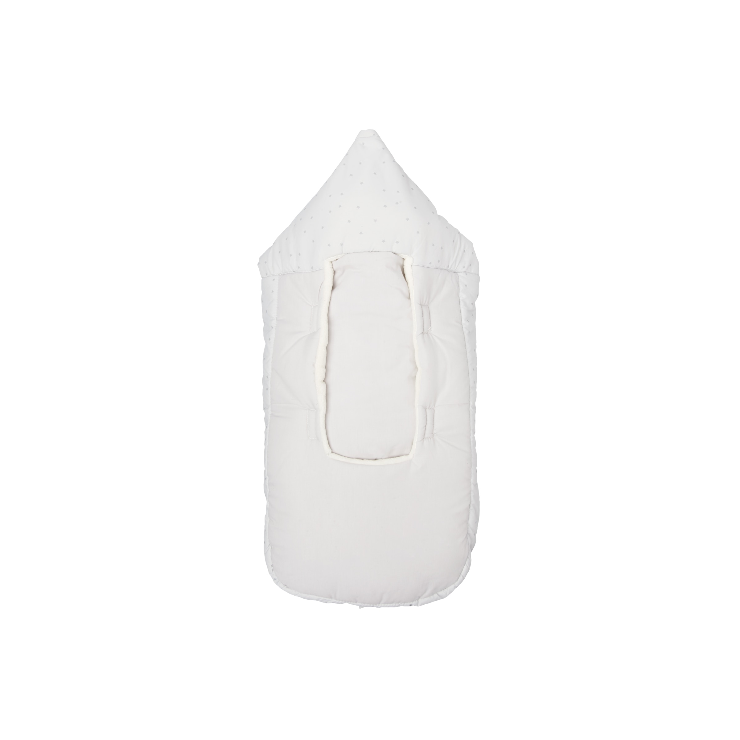 Saco Grupo 0+ Cotton Juice Baby Home 3en1 estrellas - Gris Gris-2