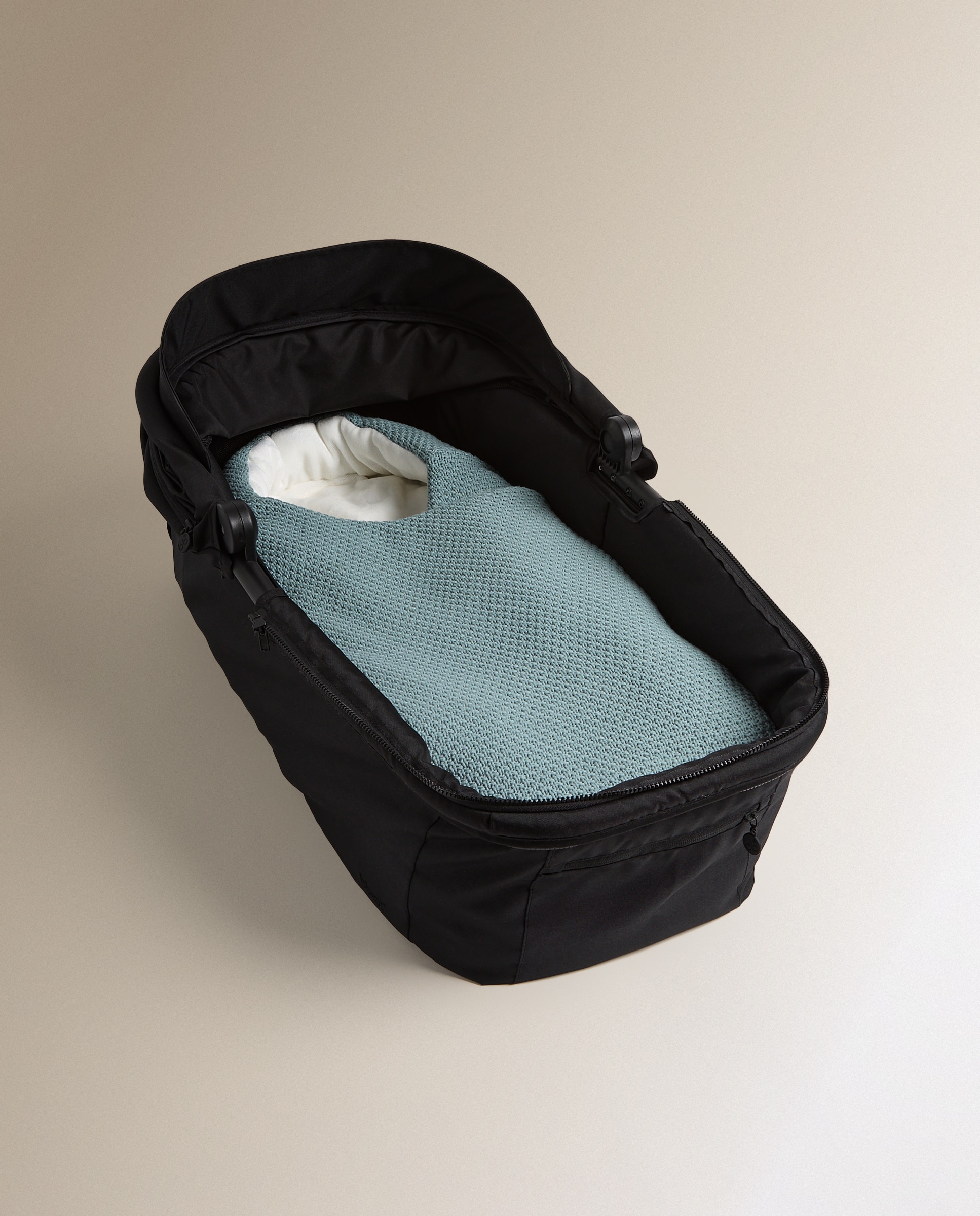 Saco Nana para capazo Cotton Juice Baby Home Básico Tricot - Verde Verde-1