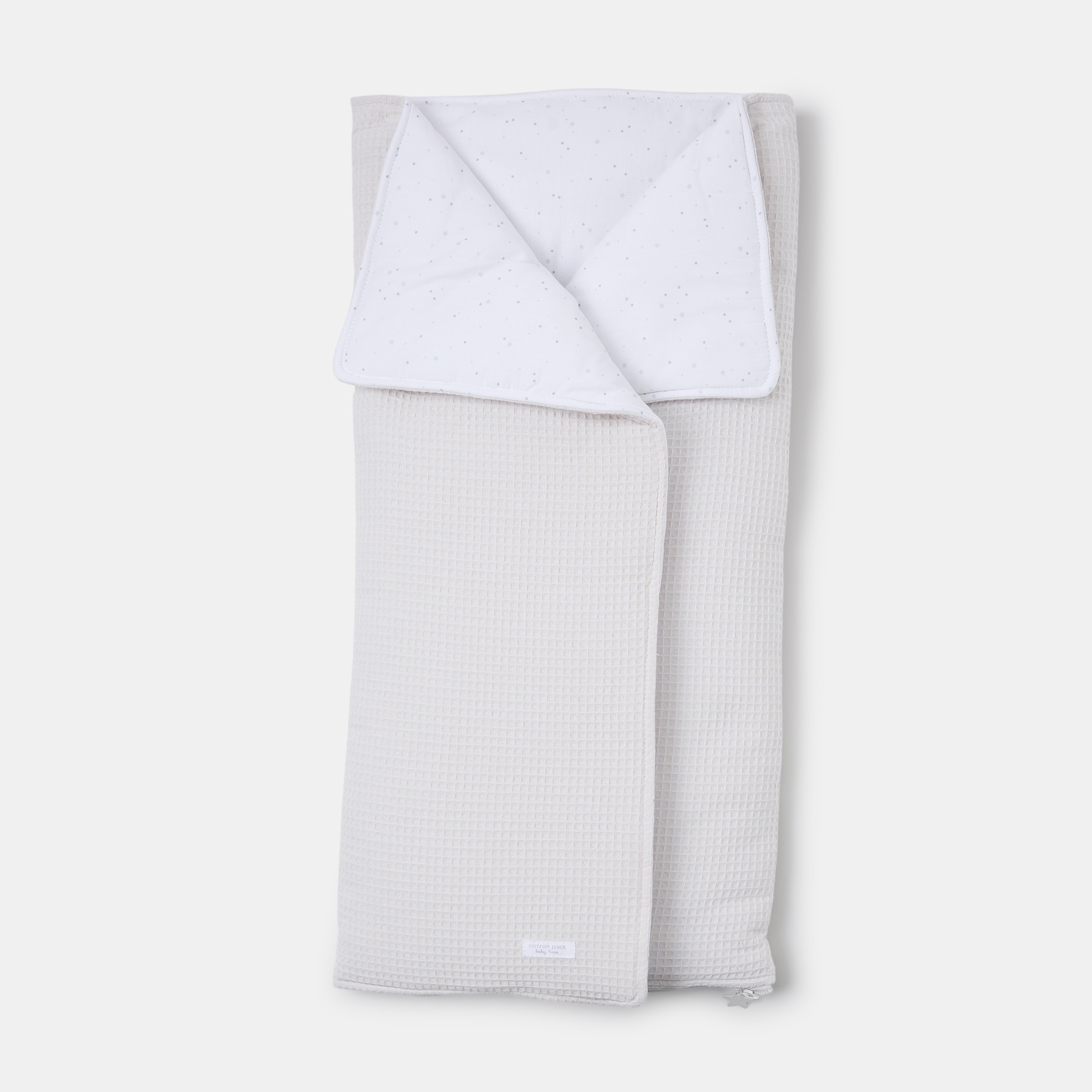 Saco Wrap Waffle para Alcofa Cinzento-1
