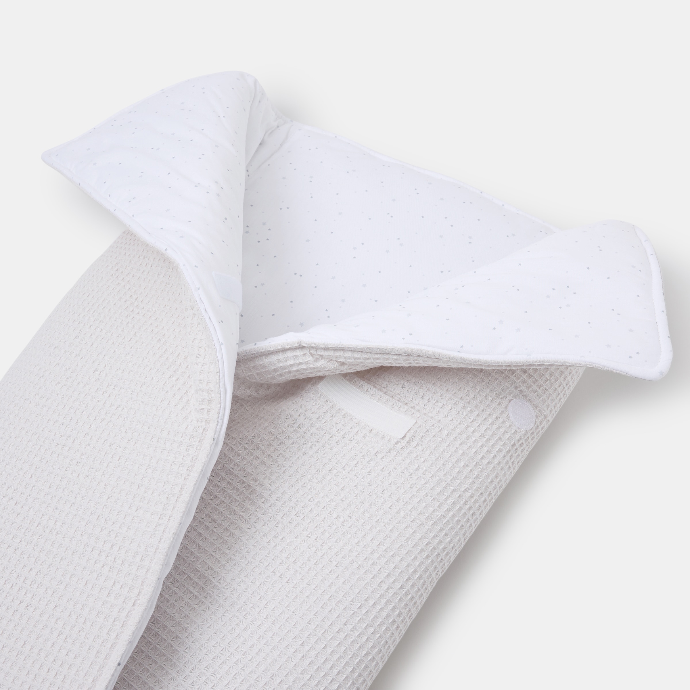 Saco Wrap Waffle para Alcofa Cinzento-2