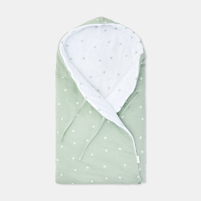 Saco Nana Cotton Juice Baby Home New Born hojitas para capazo