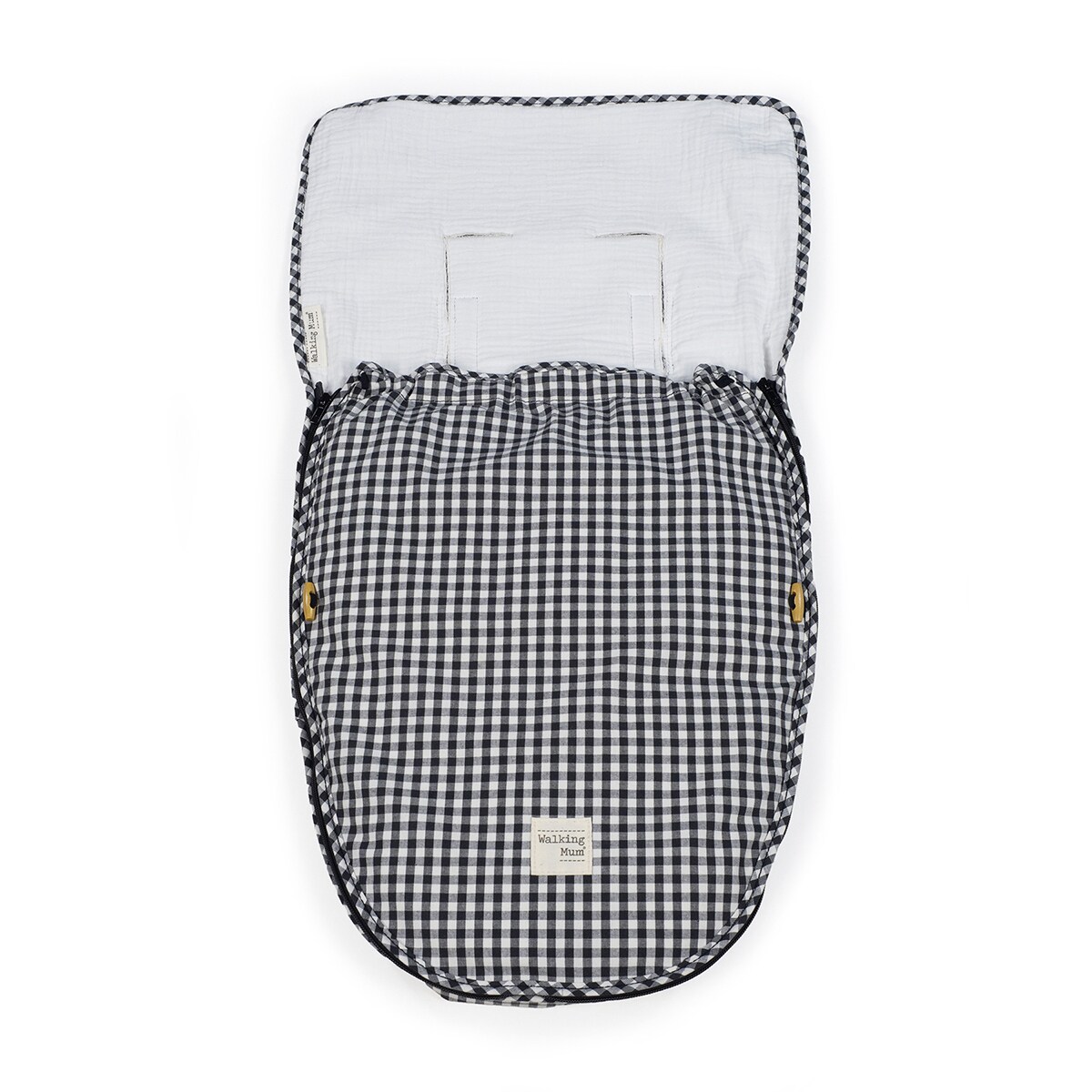 Saco Cuco I Love Vichy 2 em 1 Meia-Estação Preto-2