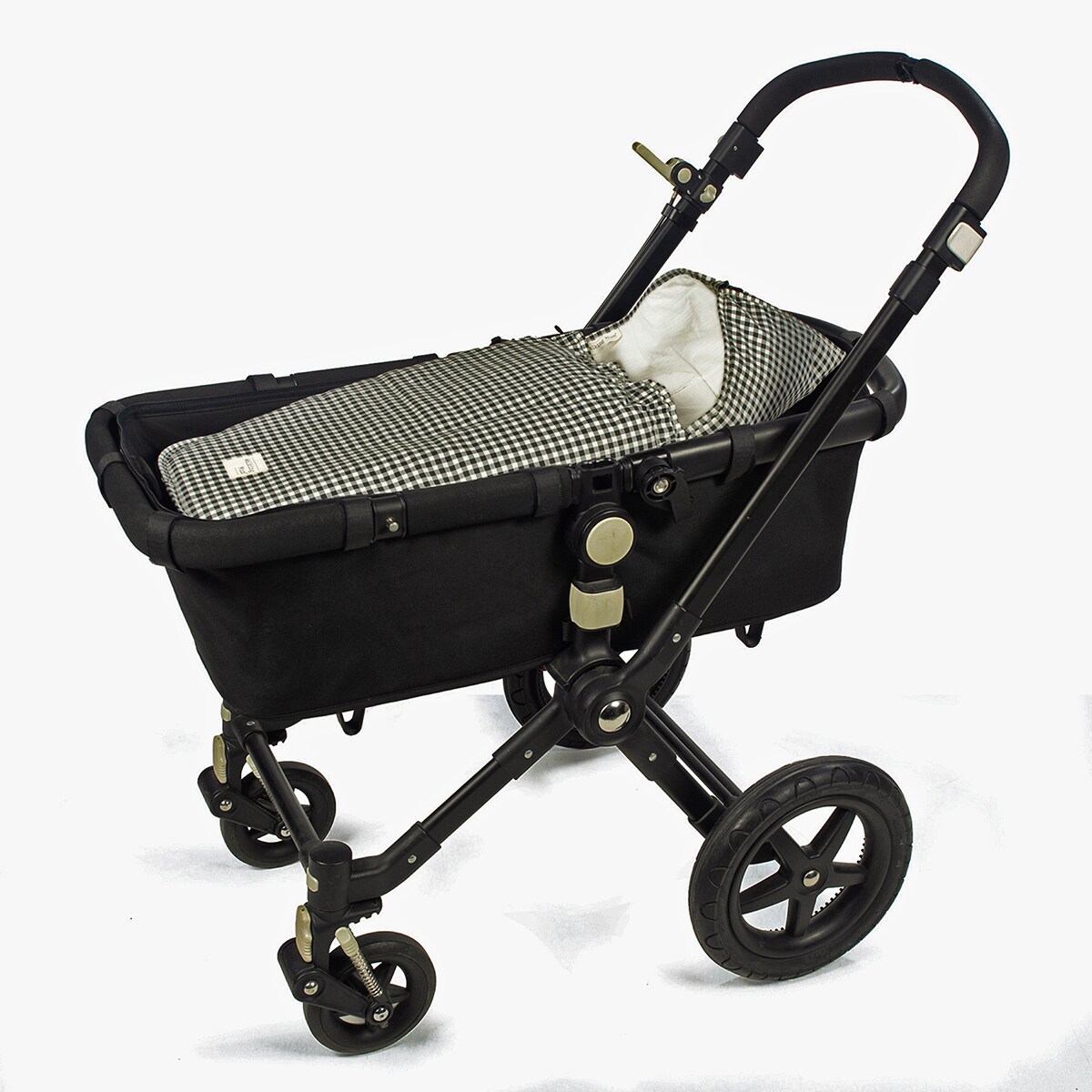 Saco Cuco I Love Vichy 2 em 1 Meia-Estação Preto-3