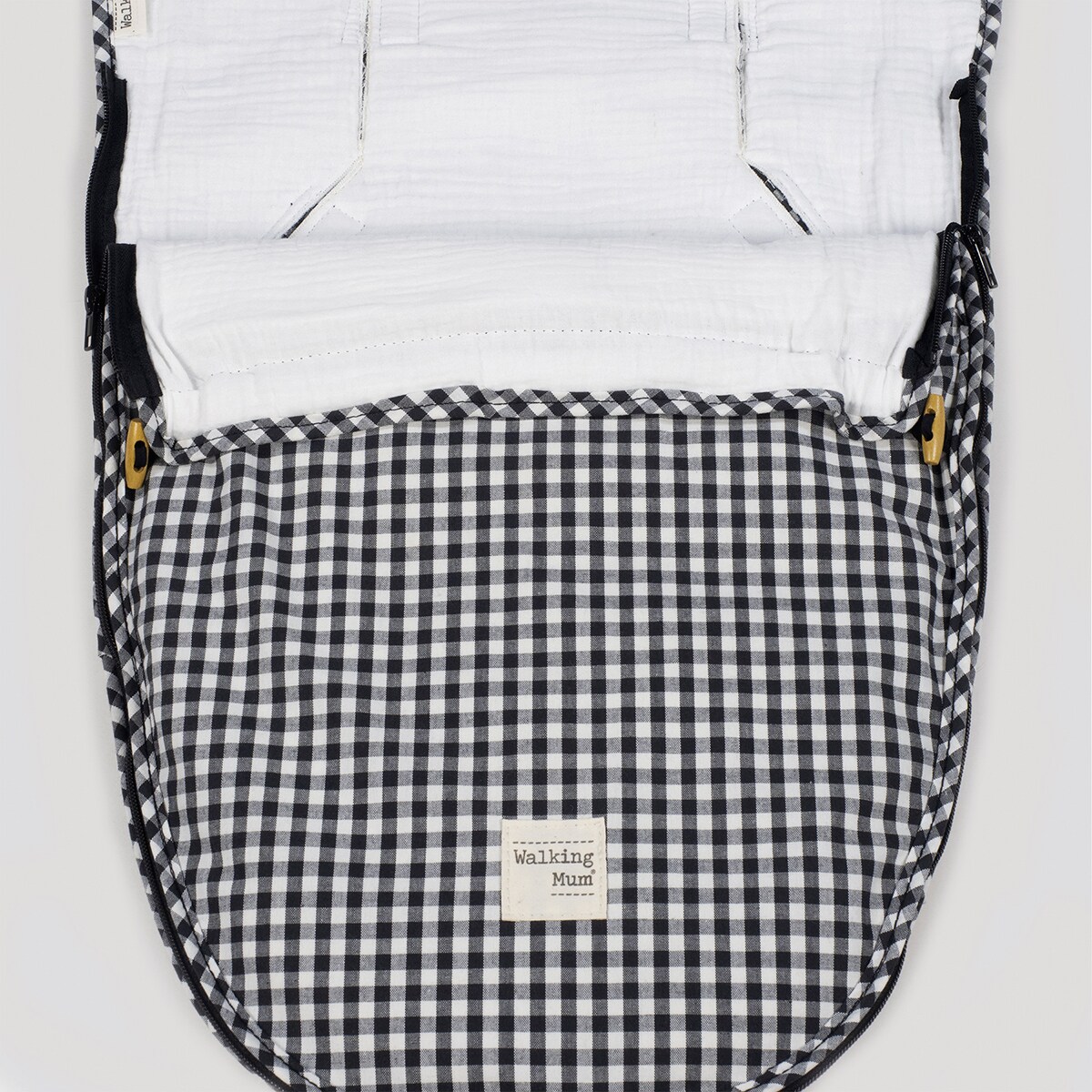 Saco Cuco I Love Vichy 2 em 1 Meia-Estação Preto-5