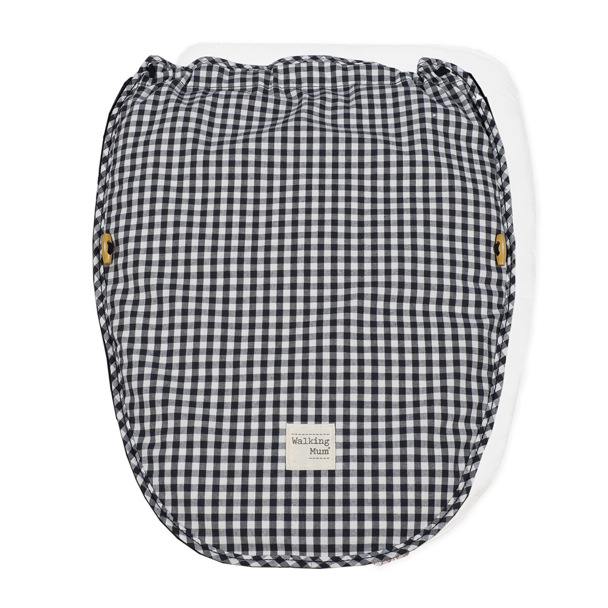 Saco Cuco I Love Vichy 2 em 1 Meia-Estação Preto-6