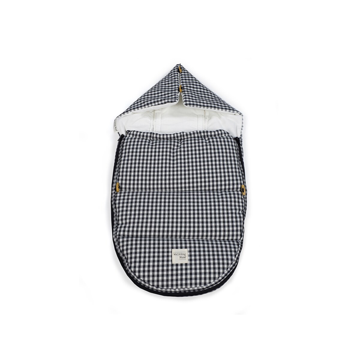 Saco Cuco Walking Mum I Love Vichy 2en1 invierno · Walking Mum