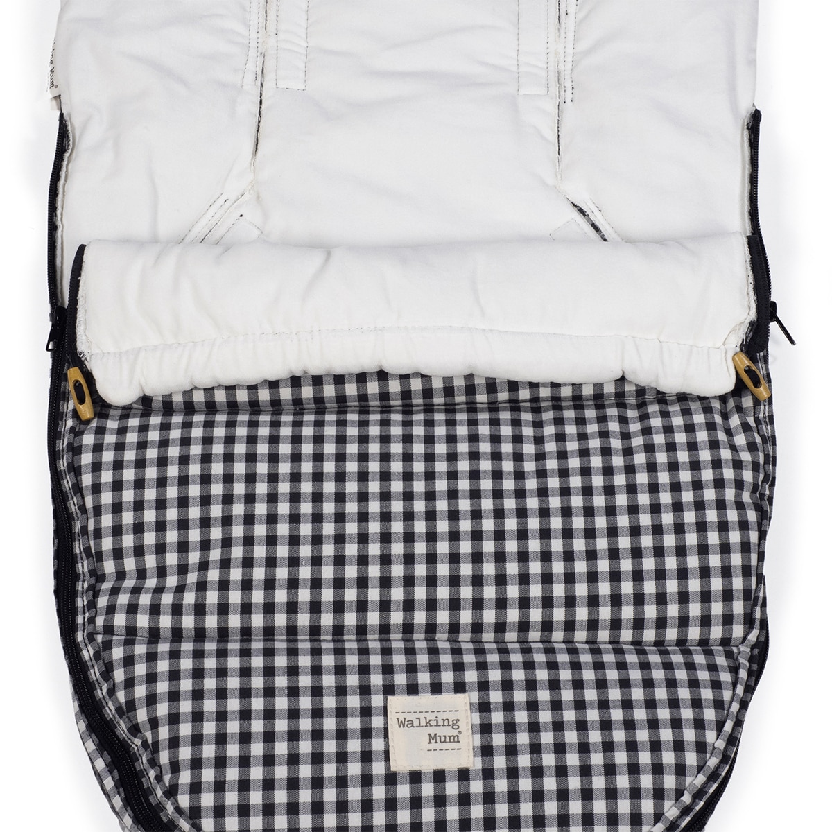 Saco Cuco I Love Vichy 2 em 1 Inverno Preto-5