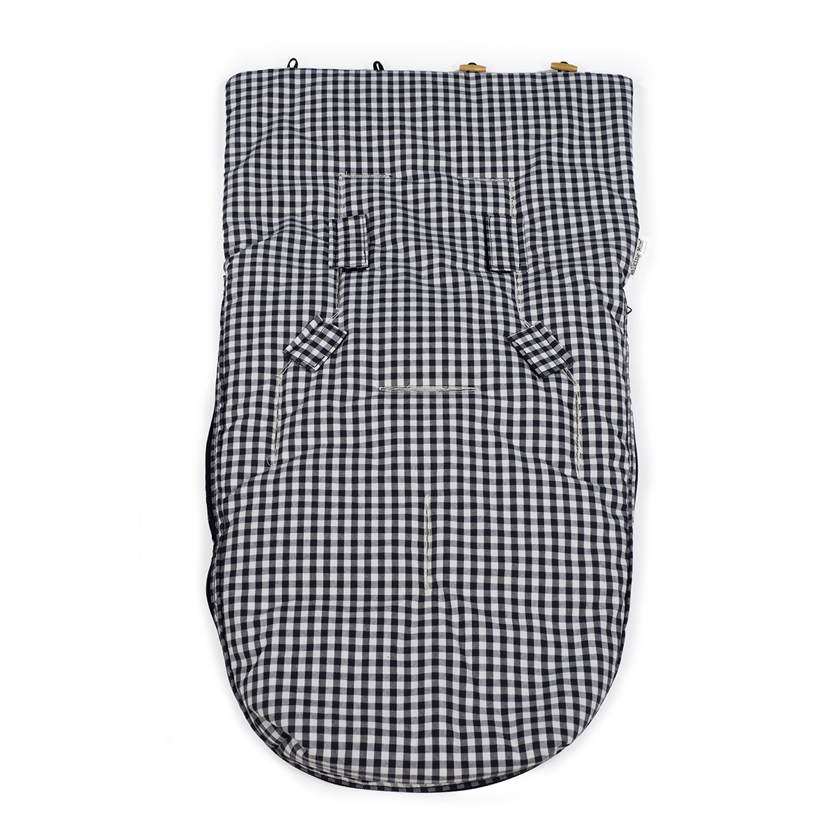 Saco Cuco I Love Vichy 2 em 1 Inverno Preto-6
