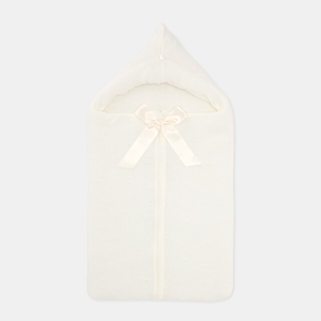 Imagen 0 de Saco coche Cotton Juice Baby Home capucha Tricot