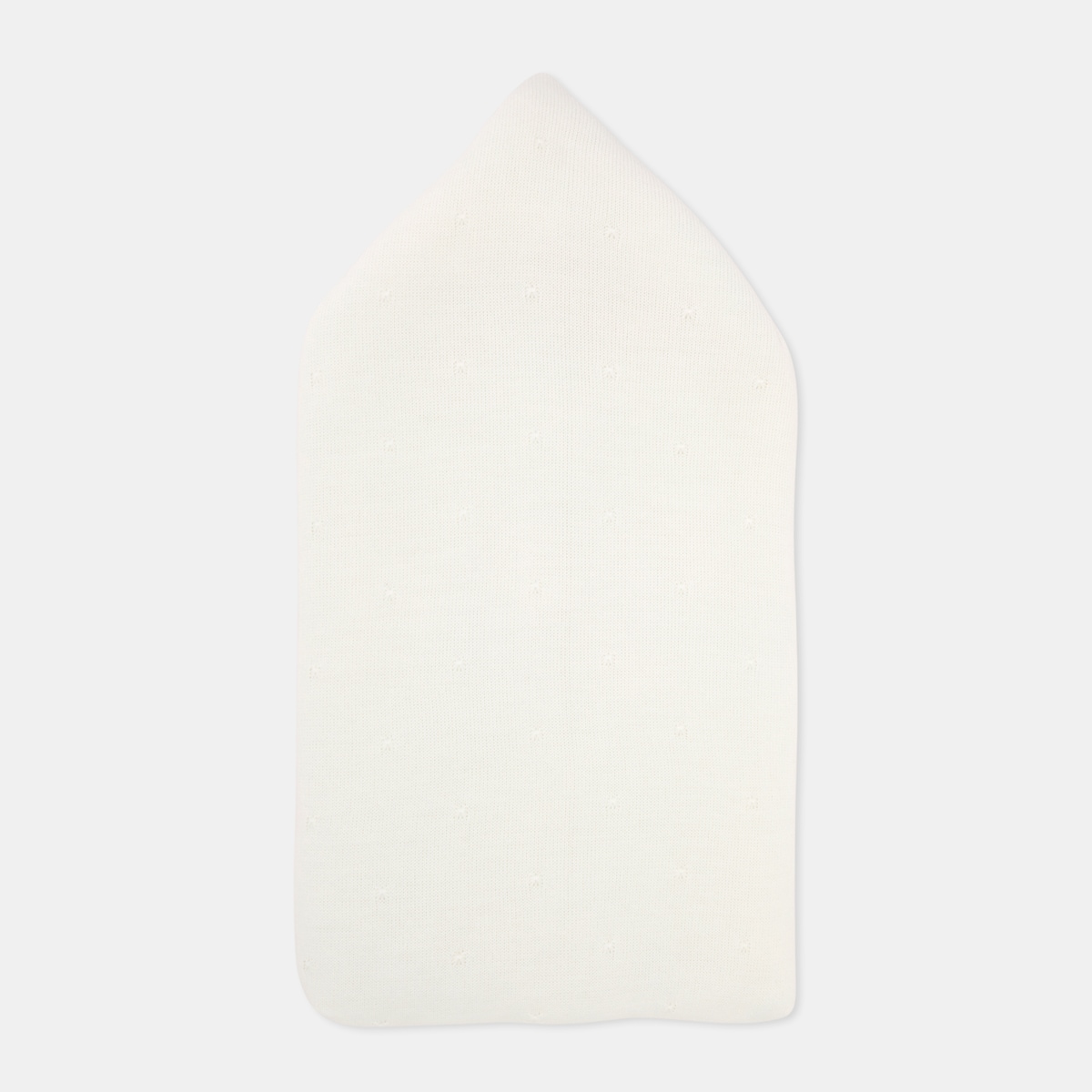 Saco de Carrinho com Capuz de Tricot Cru-2