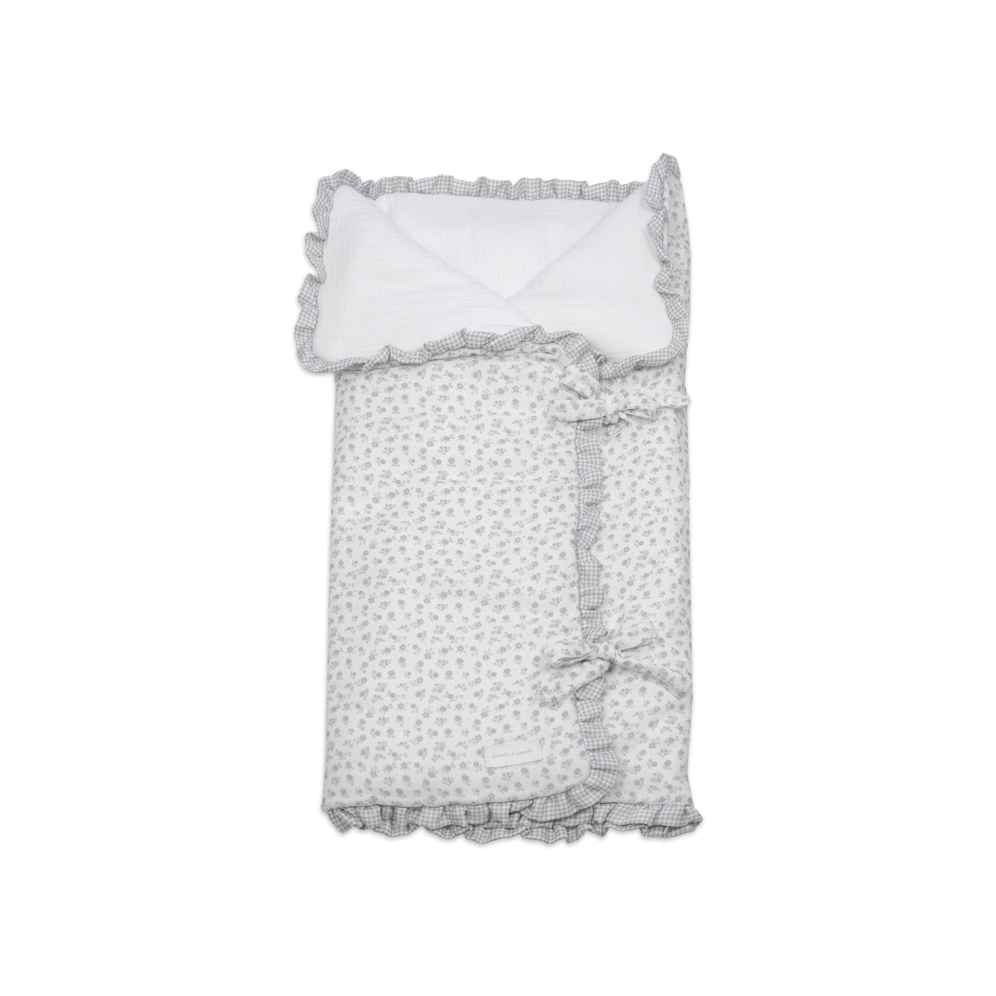 Imagem 0 de Manta Little Bloom Flor Cinzento TOG 2,5