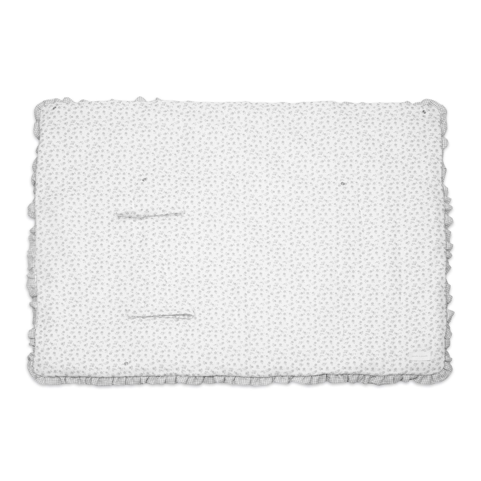 Manta Little Bloom Flor Cinzento TOG 2,5 Cinzento-claro-3