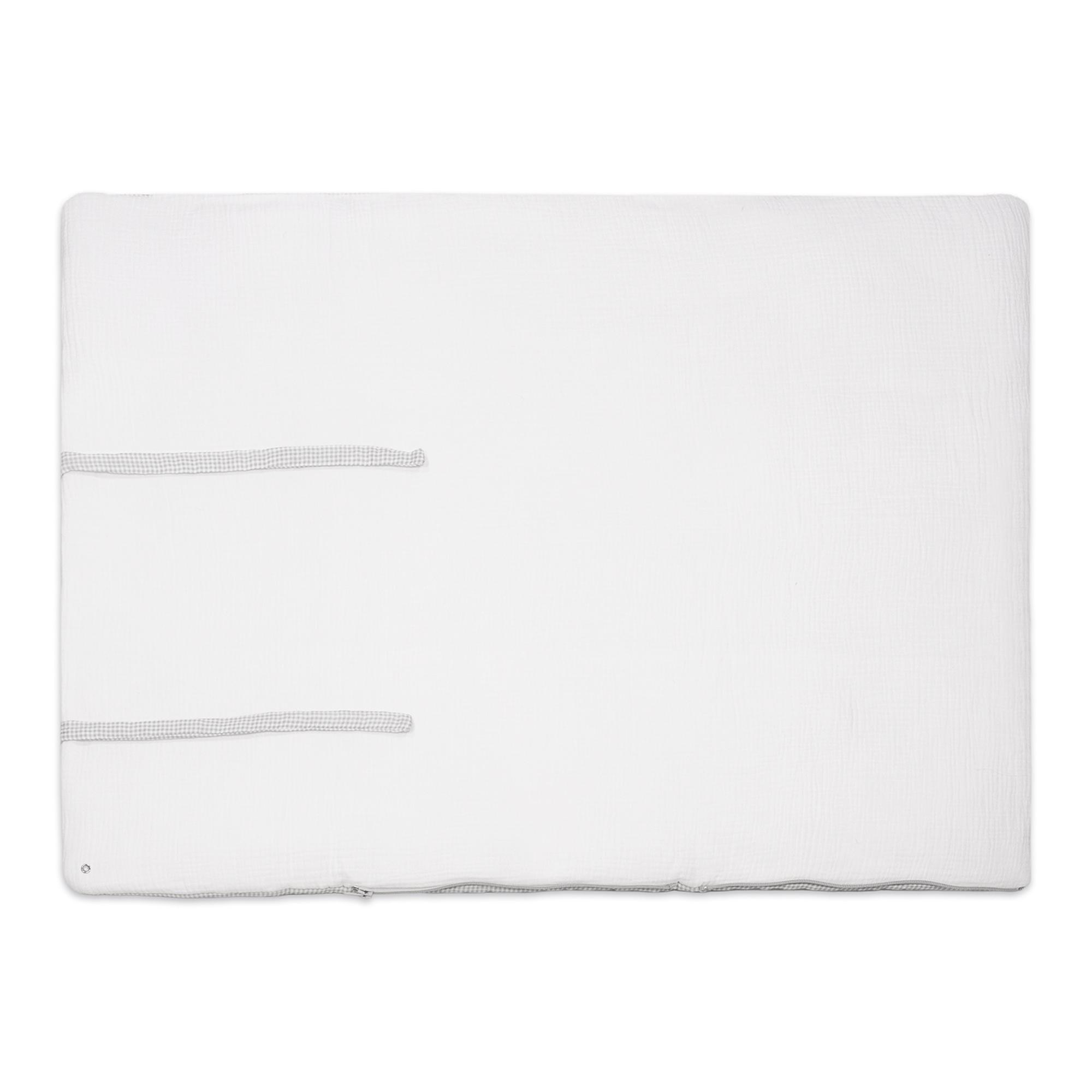 Manta Little Bloom Vichy Cinzento TOG 2,5 Cinzento-claro-4