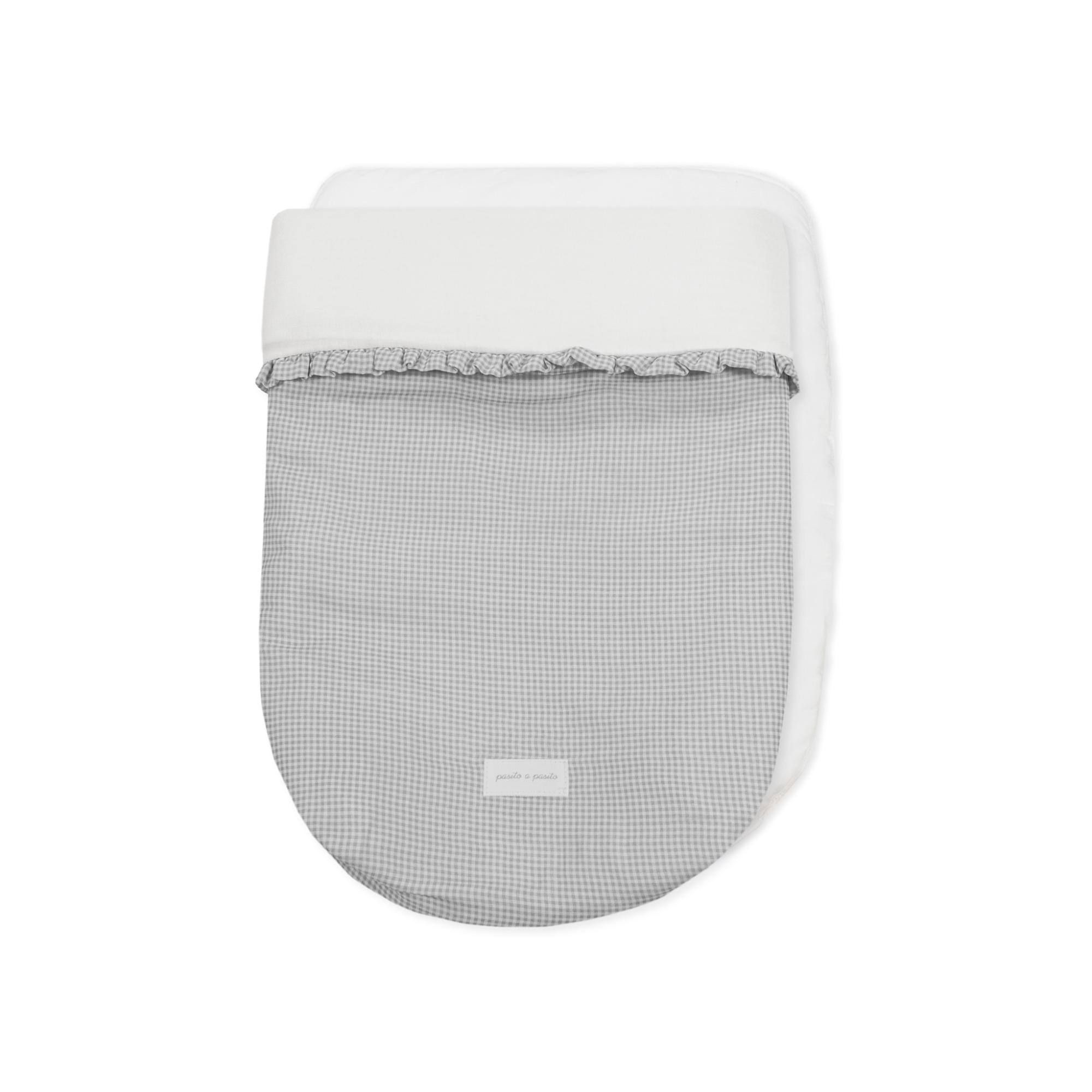 Saco de dormir Little Bloom Vichy Cinzento TOG 2.5 Cinzento-claro-2