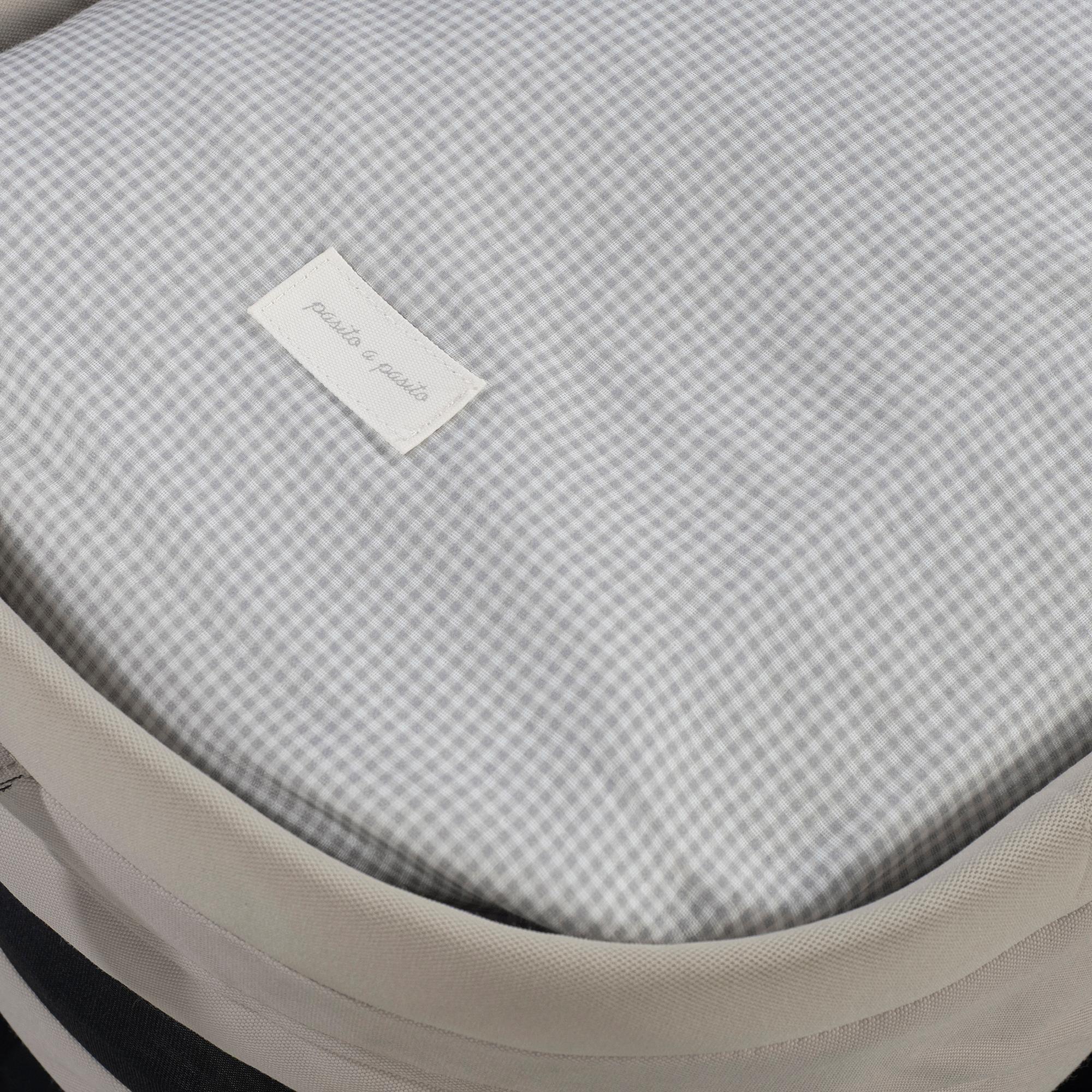 Saco de dormir Little Bloom Vichy Cinzento TOG 2.5 Cinzento-claro-4