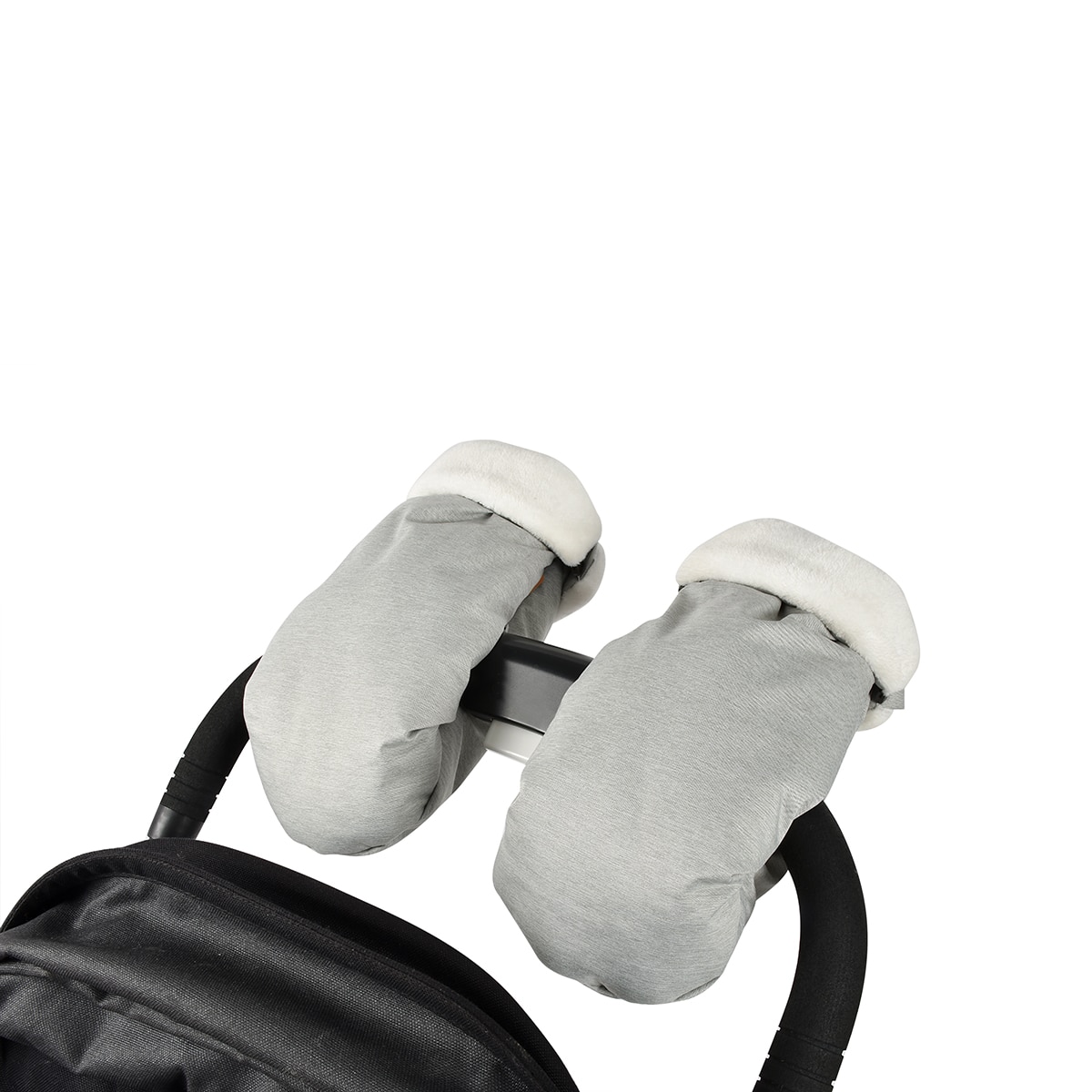 Manoplas Beaba impermeables - Gris claro Gris claro-2