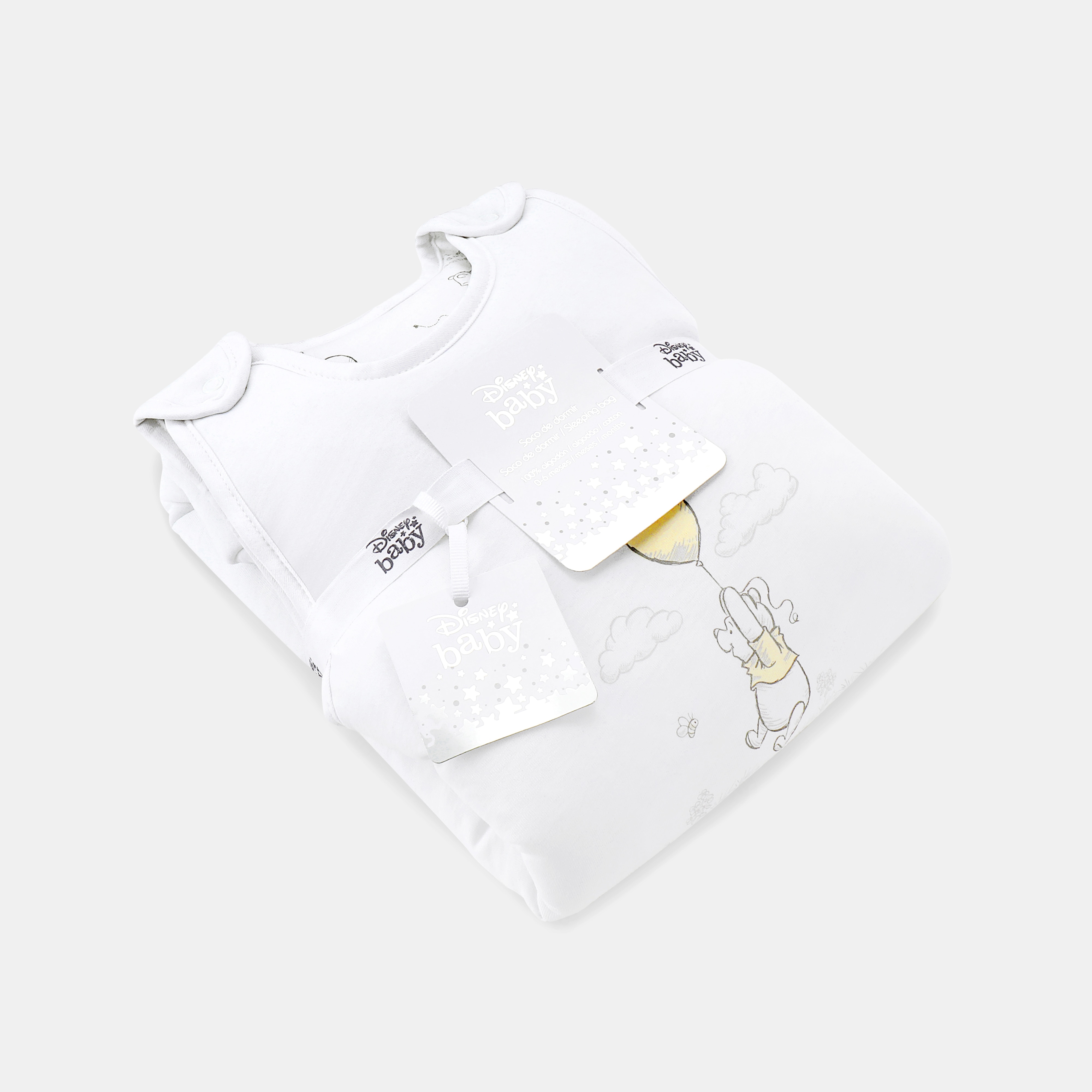 Saco de Dormir Winnie the Pooh Tog 2.5 (Disponível em Várias Medidas) Cinzento-4