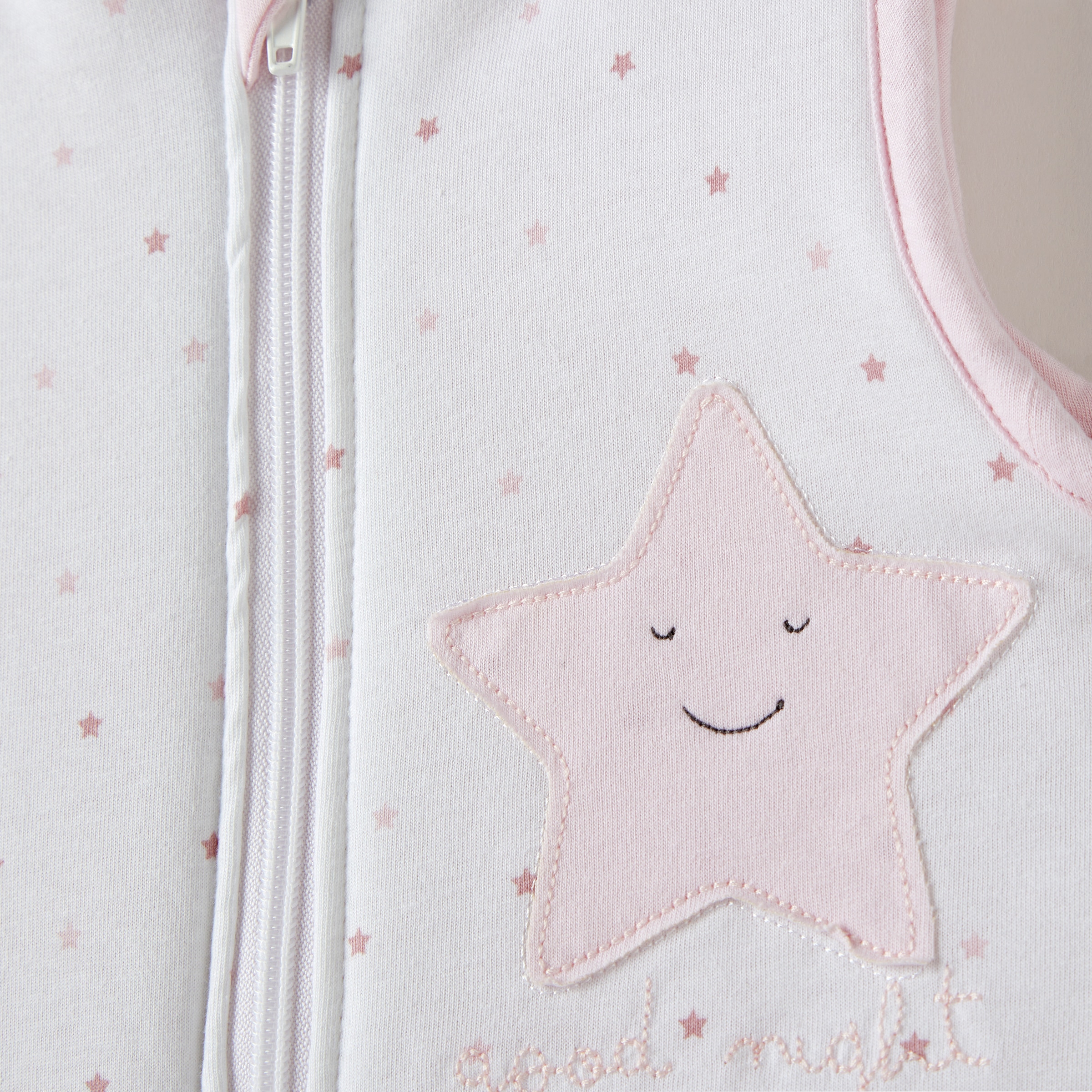 Manta pijama warmy Cotton Juice Baby Home Básico 18-36m estrellas - Rosa Rosa-3