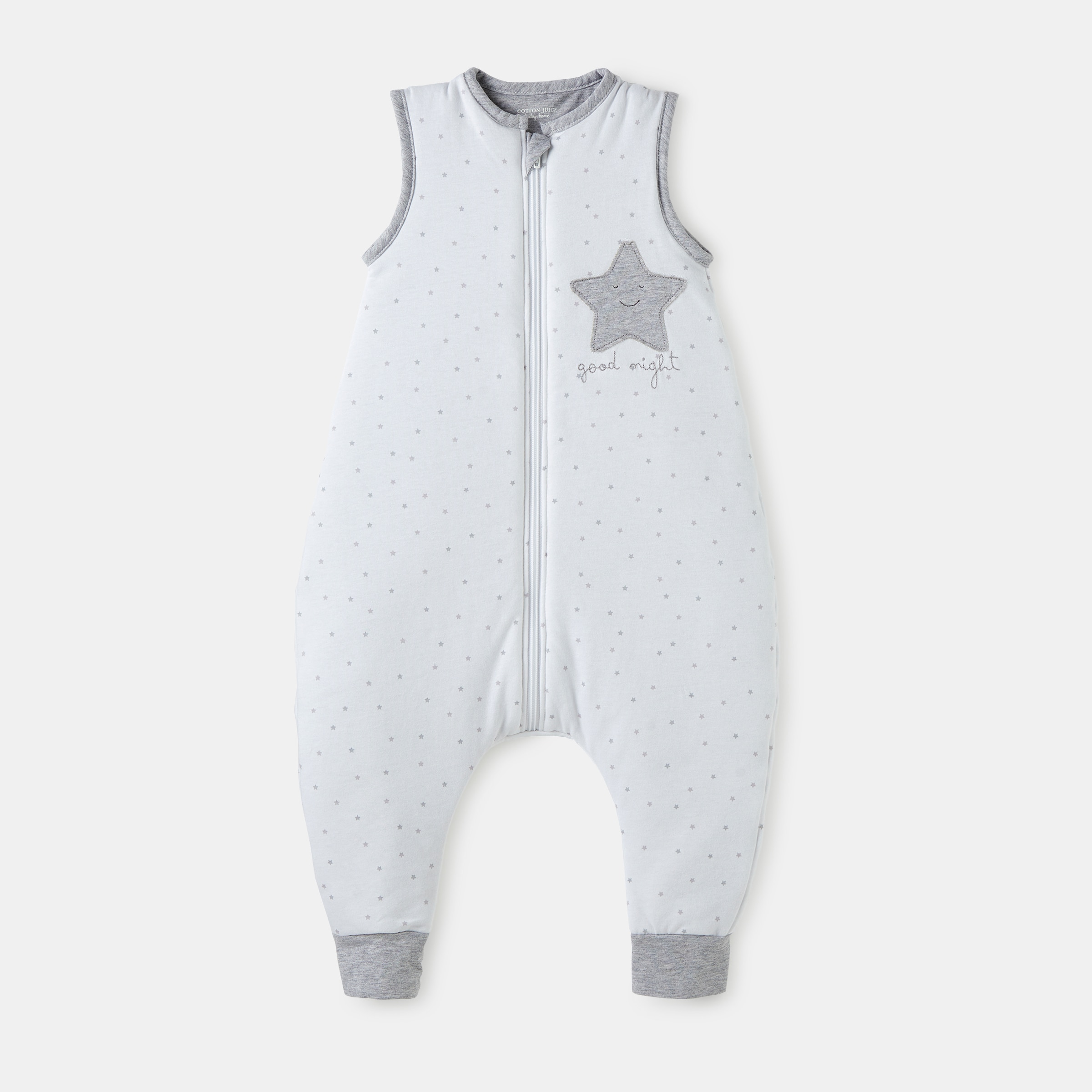 Manta de Pijama Warmy Basic 18-36 m Estrelas Cinzento-1