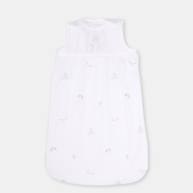 Saco de dormir Cotton Juice Baby Home Clásico Tog 2.5 boradado alta canastilla