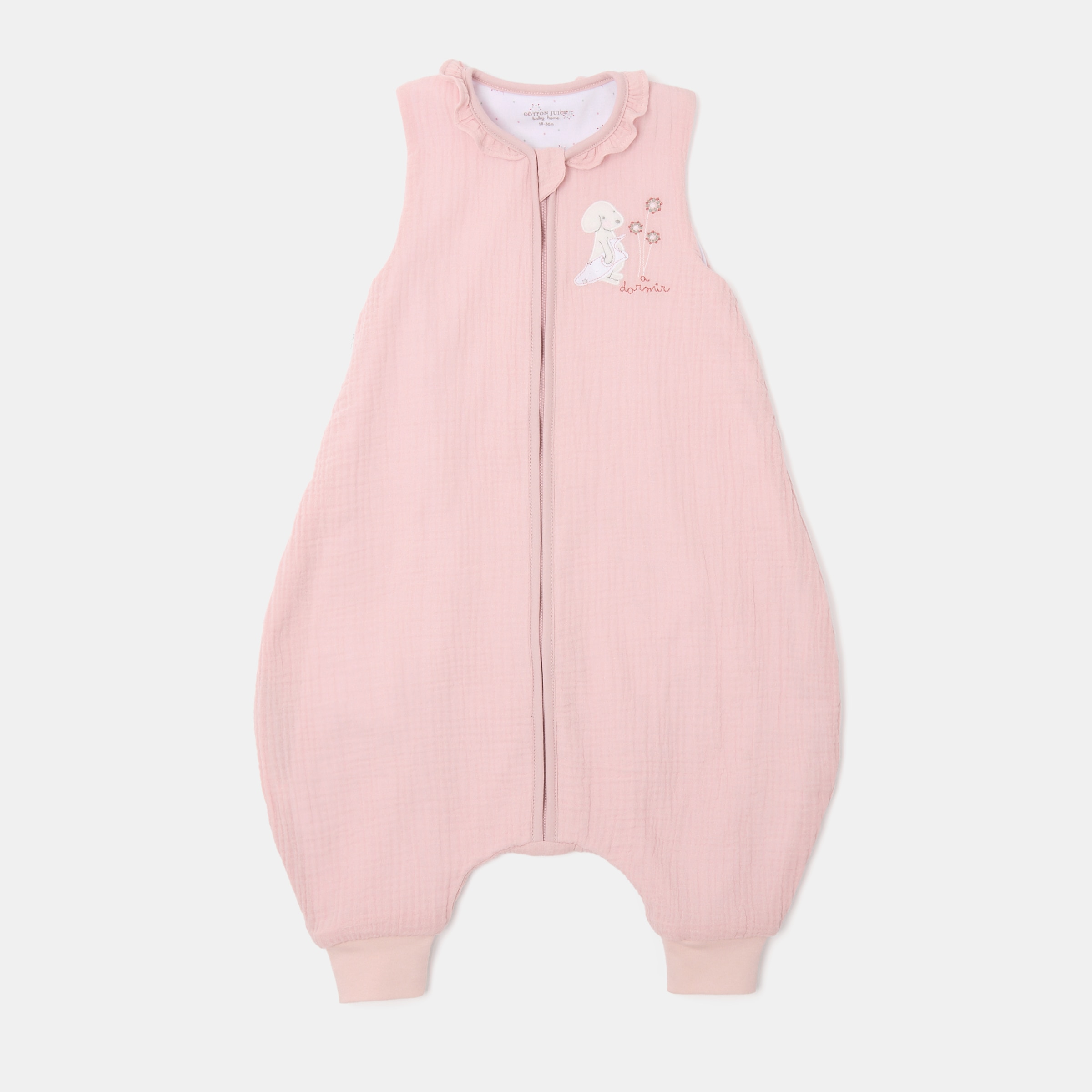 Imagem 0 de Manta pijama fresh Cotton Juice Baby Home coleção Sésamo com cãezinhos Tog 1.0