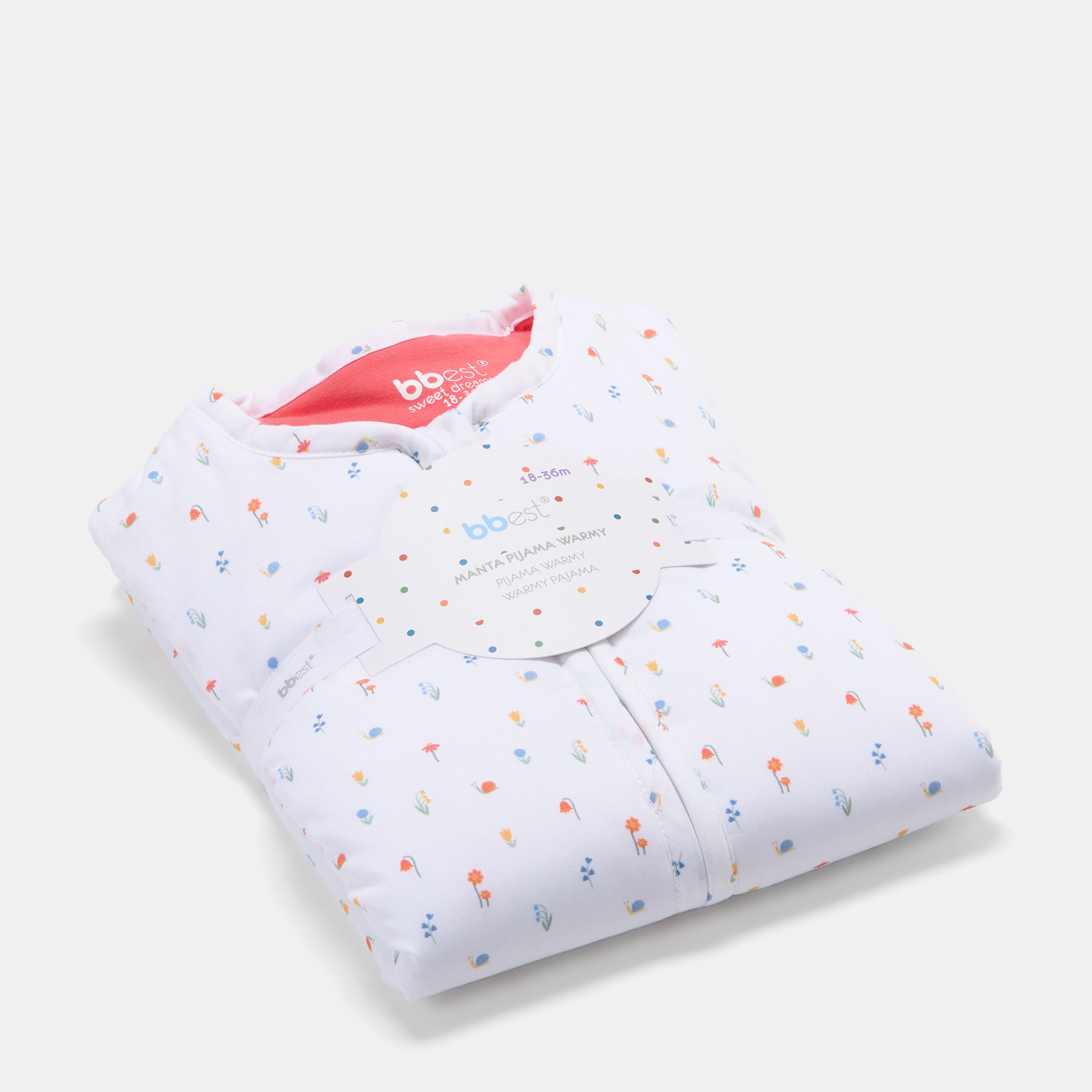 Manta Pijama Fresh Coleção Little Bugs, Flores Tog 1.0 Rosa-5