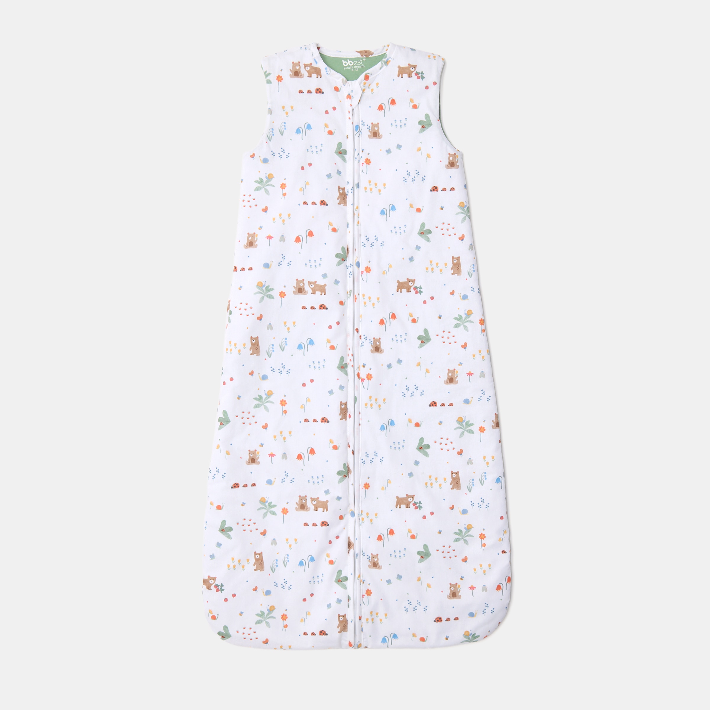 bbest - Saco de dormir Bbest colección Little Bugs, bichitos y flores Tog 2.5 (disponible en varias tallas).