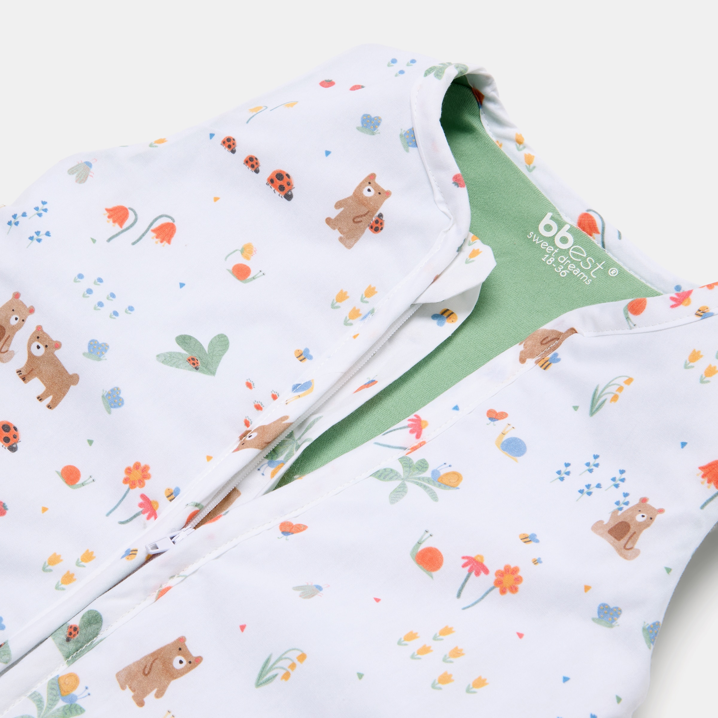 Manta Pijama Fresh Coleção Little Bugs, Bichinhos e Flores Tog 1.0 Multicolor-3
