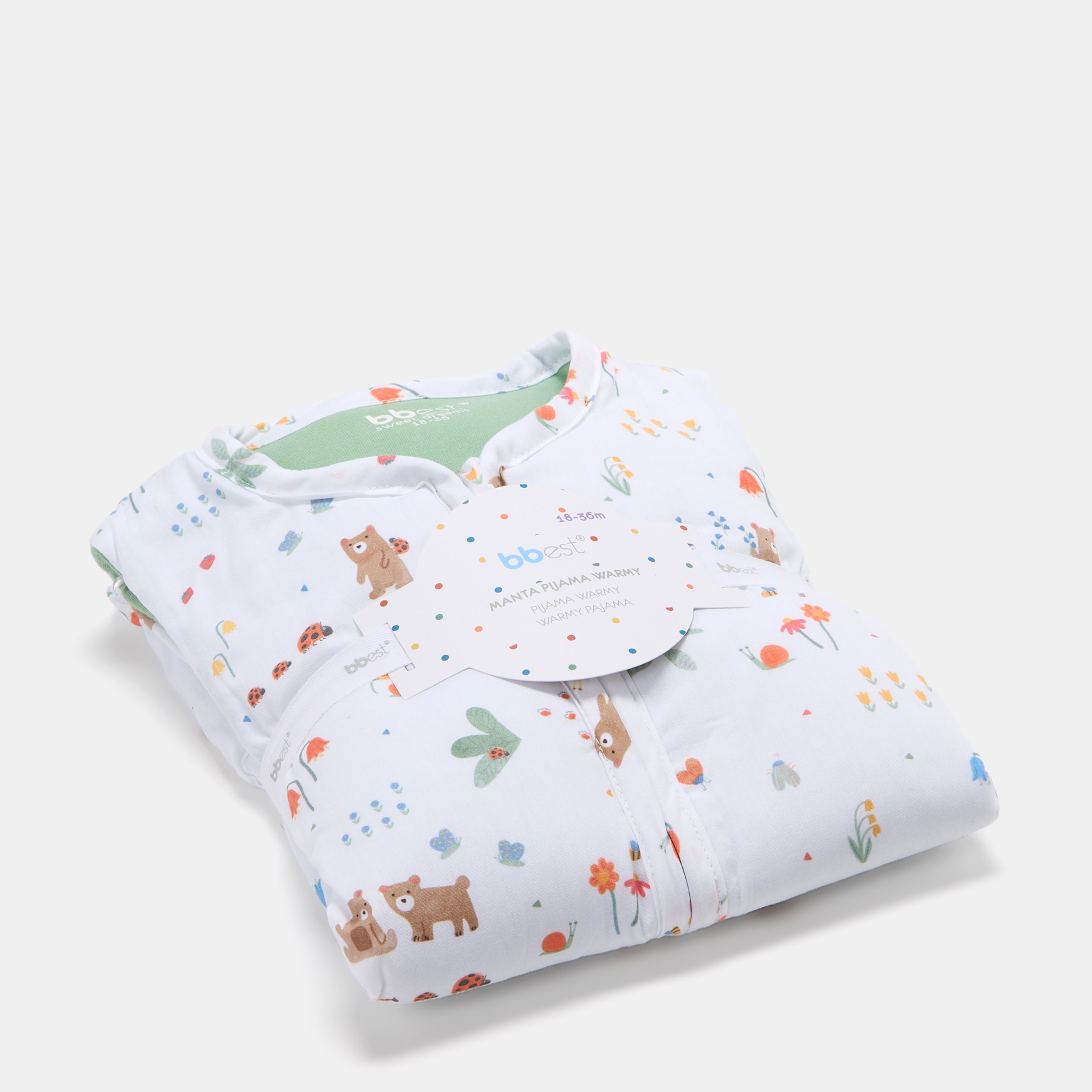 Manta Pijama Fresh Coleção Little Bugs, Bichinhos e Flores Tog 1.0 Multicolor-5