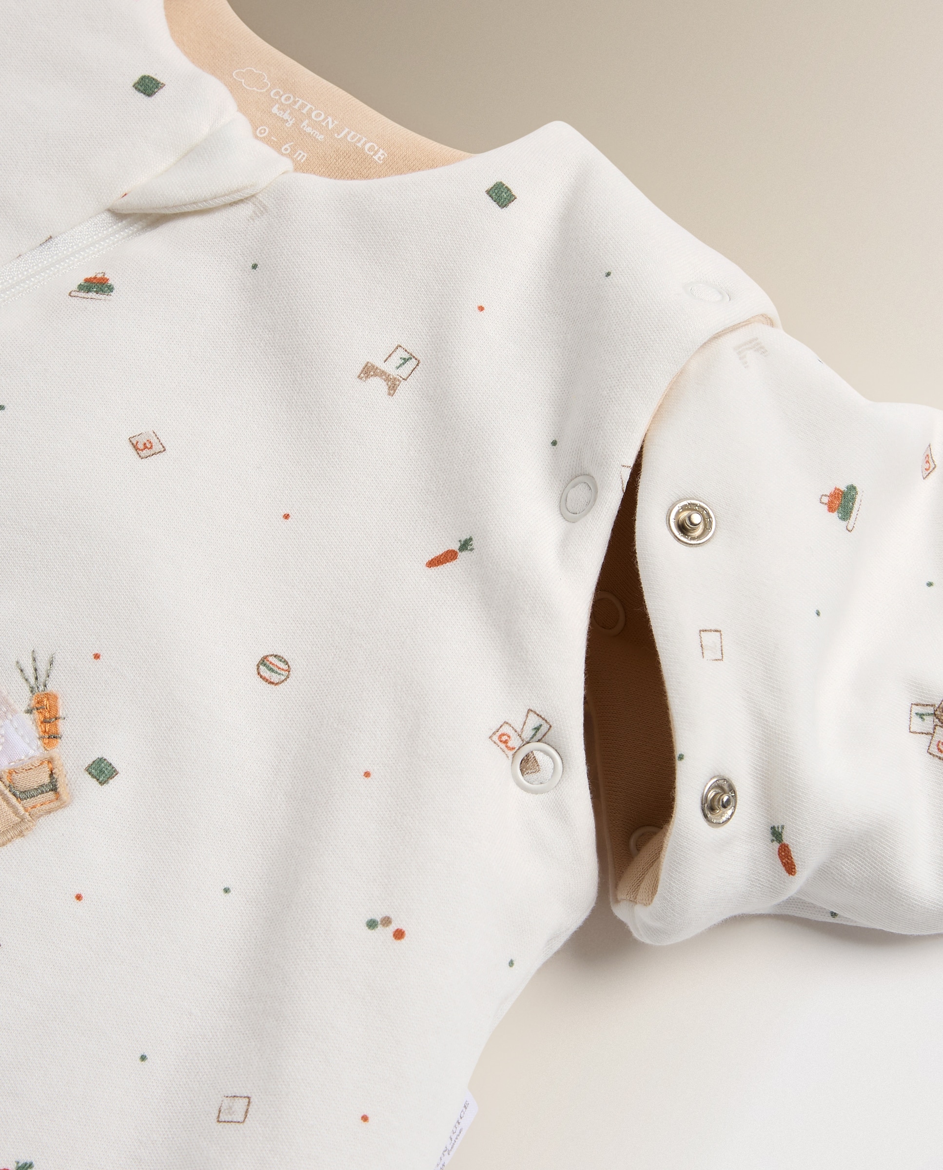 Manta Pijama Fresh Little Bugs TOG 1.0 Multicolor-4