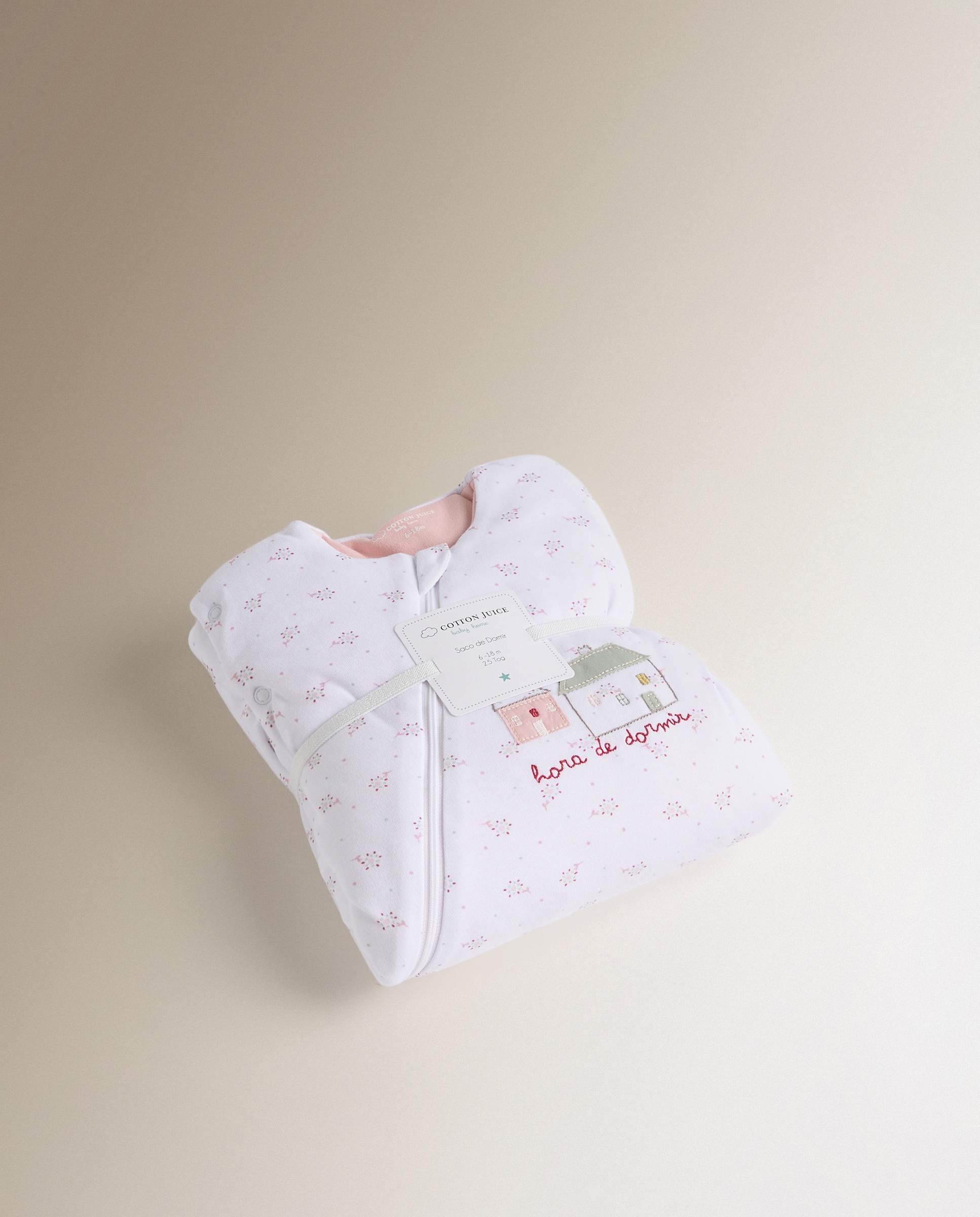 Pack de 2 Lençóis de Baixo de Jersey às Riscas Cinzento-claro-5
