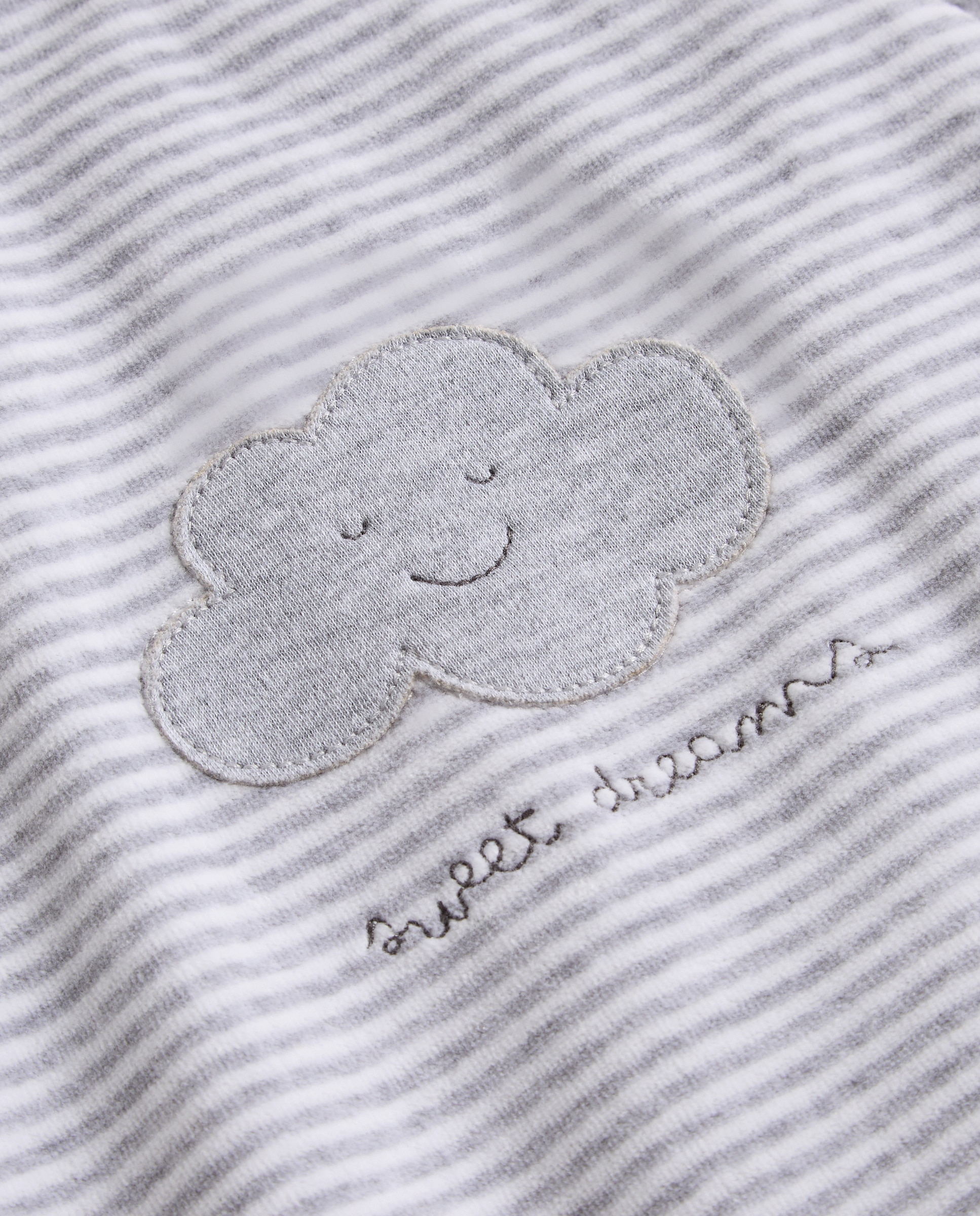 Manta Pijama Warmy com Mangas Sésamo Flores TOG 2.5 Multicolor-4