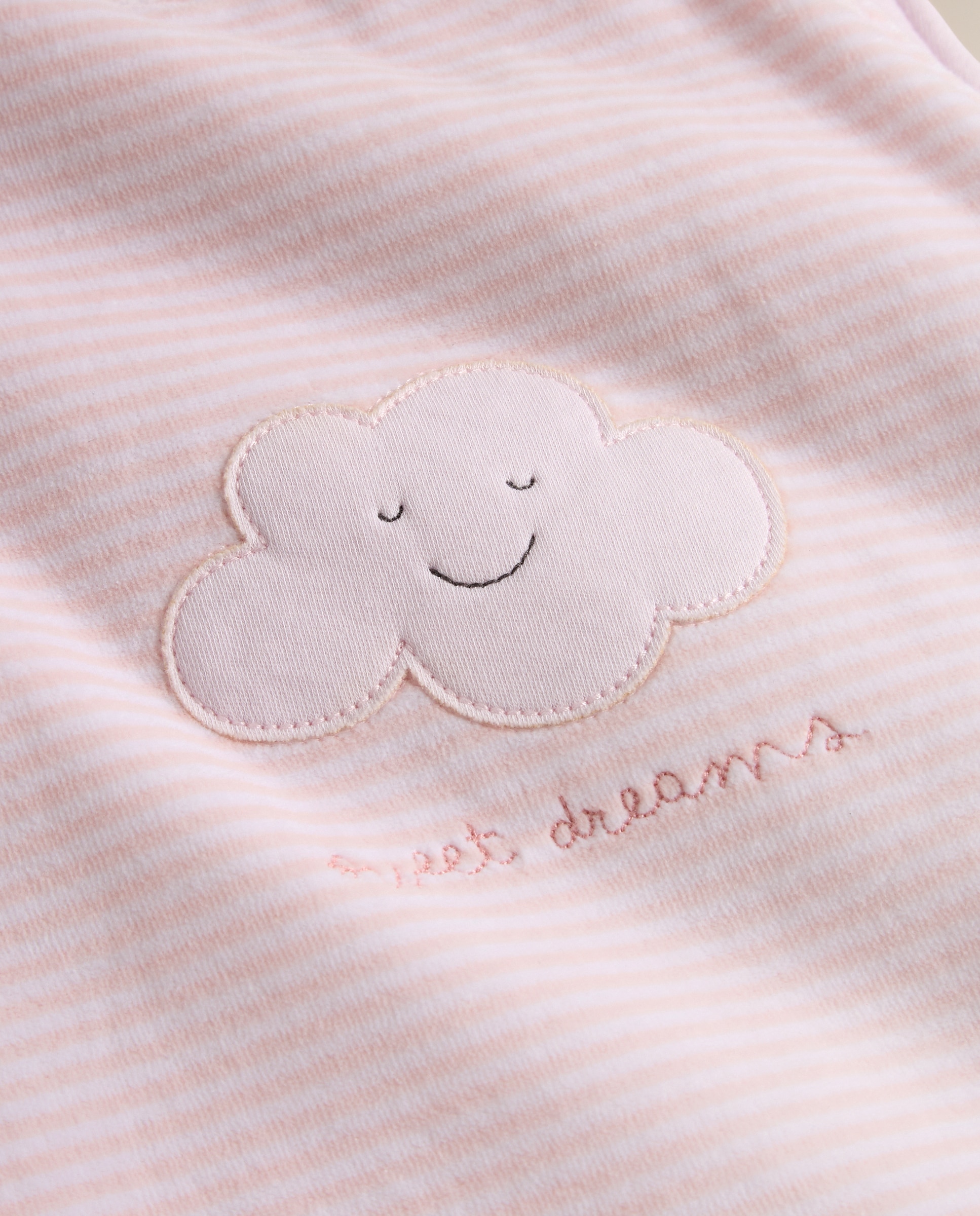 Saco de dormir Cotton Juice Baby Home Abecedario TOG 2.5 - Rosa claro Rosa claro-4