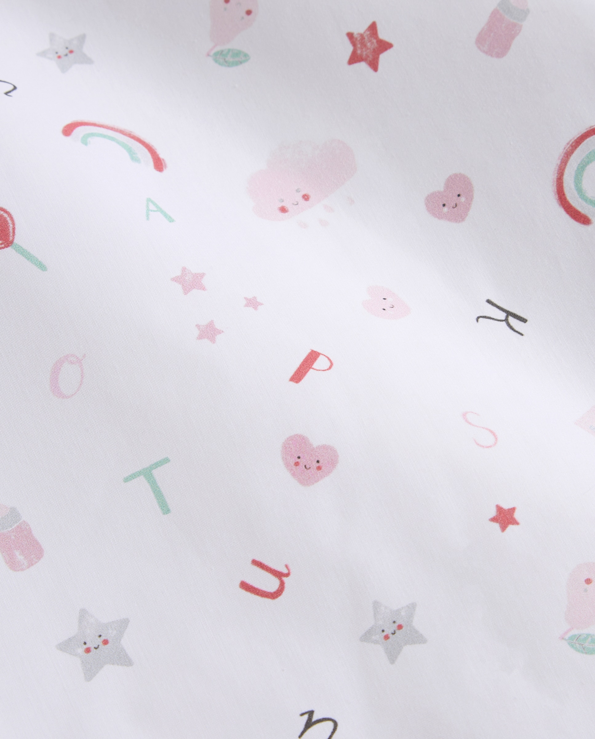 Saco de dormir con mangas Cotton Juice Baby Home Sésamo Flores TOG 2.5 - Rosa Rosa-4