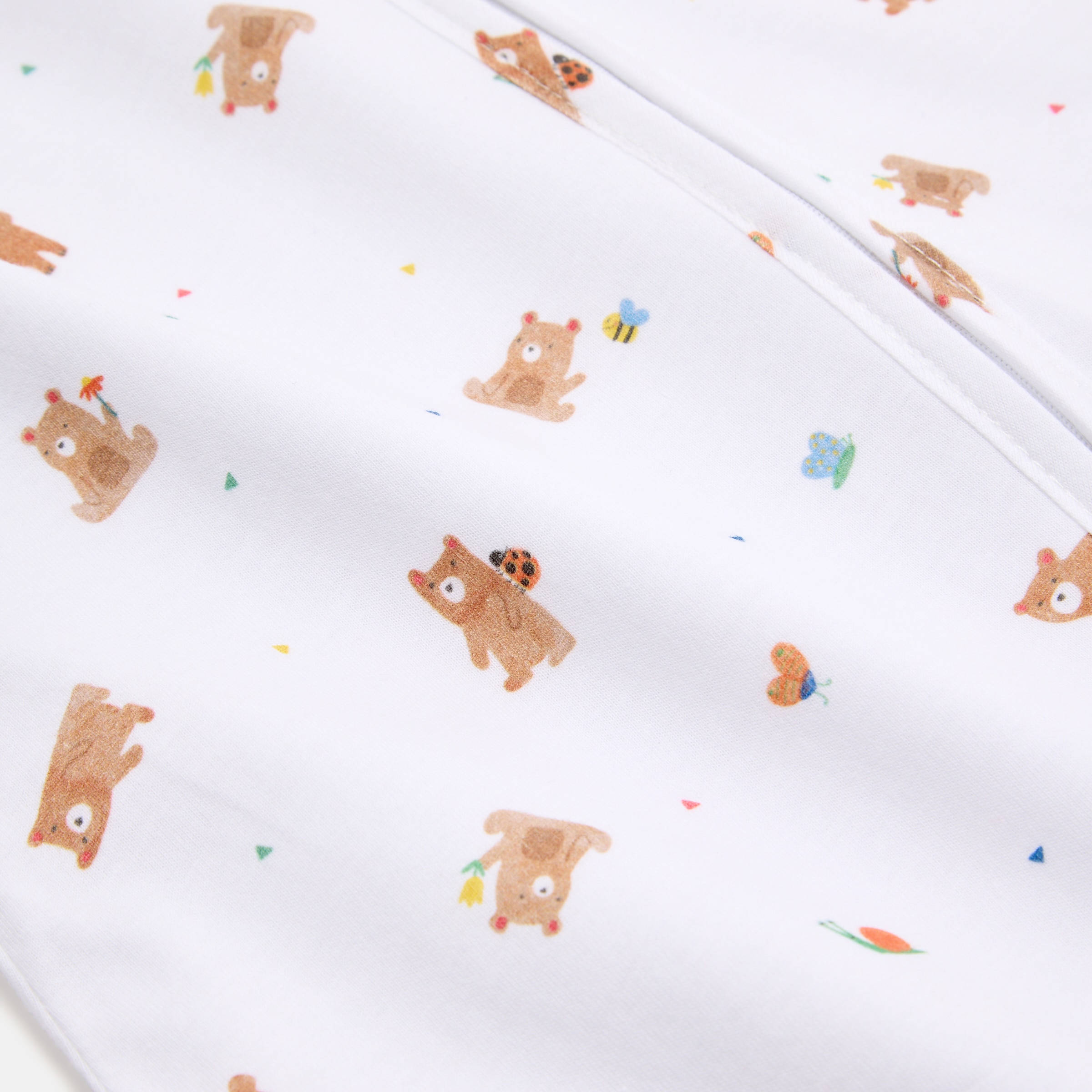 Saco de dormir velour Cotton Juice Baby Home Rayitas Nube TOG 2.5 - Multicolor Multicolor-4
