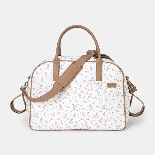 Bolso Weekender Cotton Juice Baby Home Polipiel flores