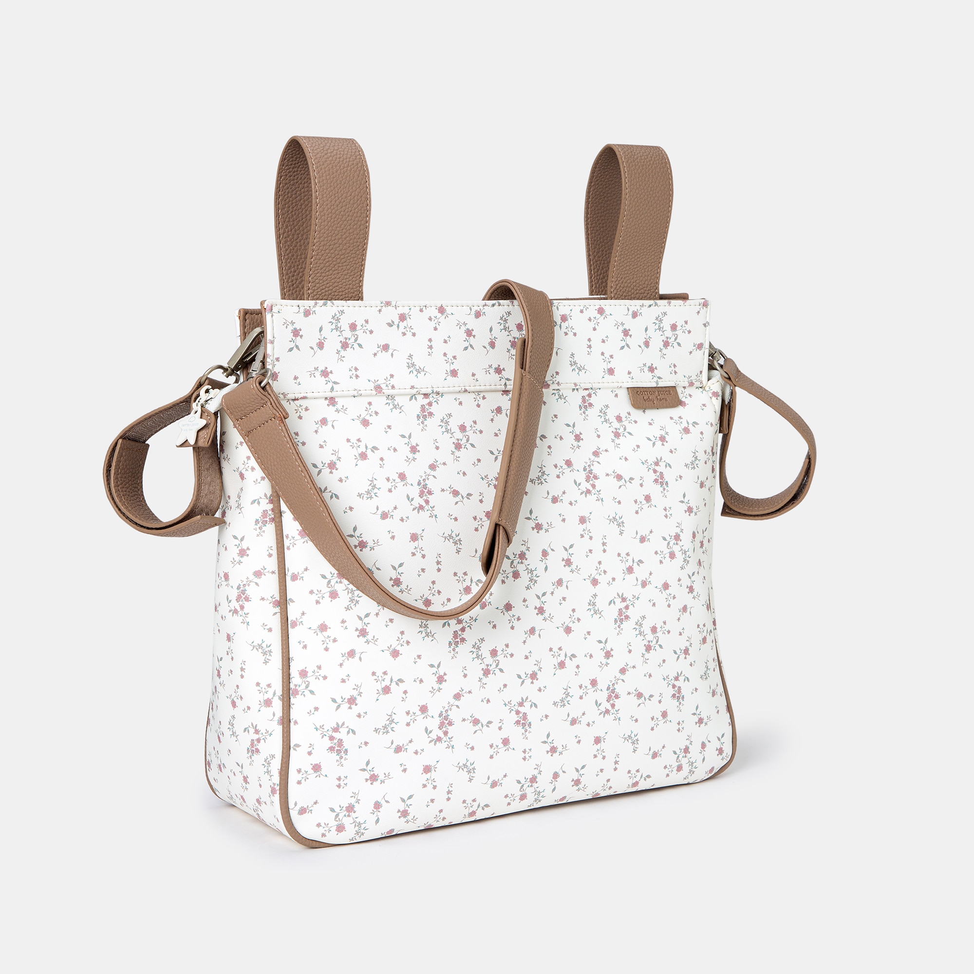 Mala Organizadora com Estampado Floral Rosa-2