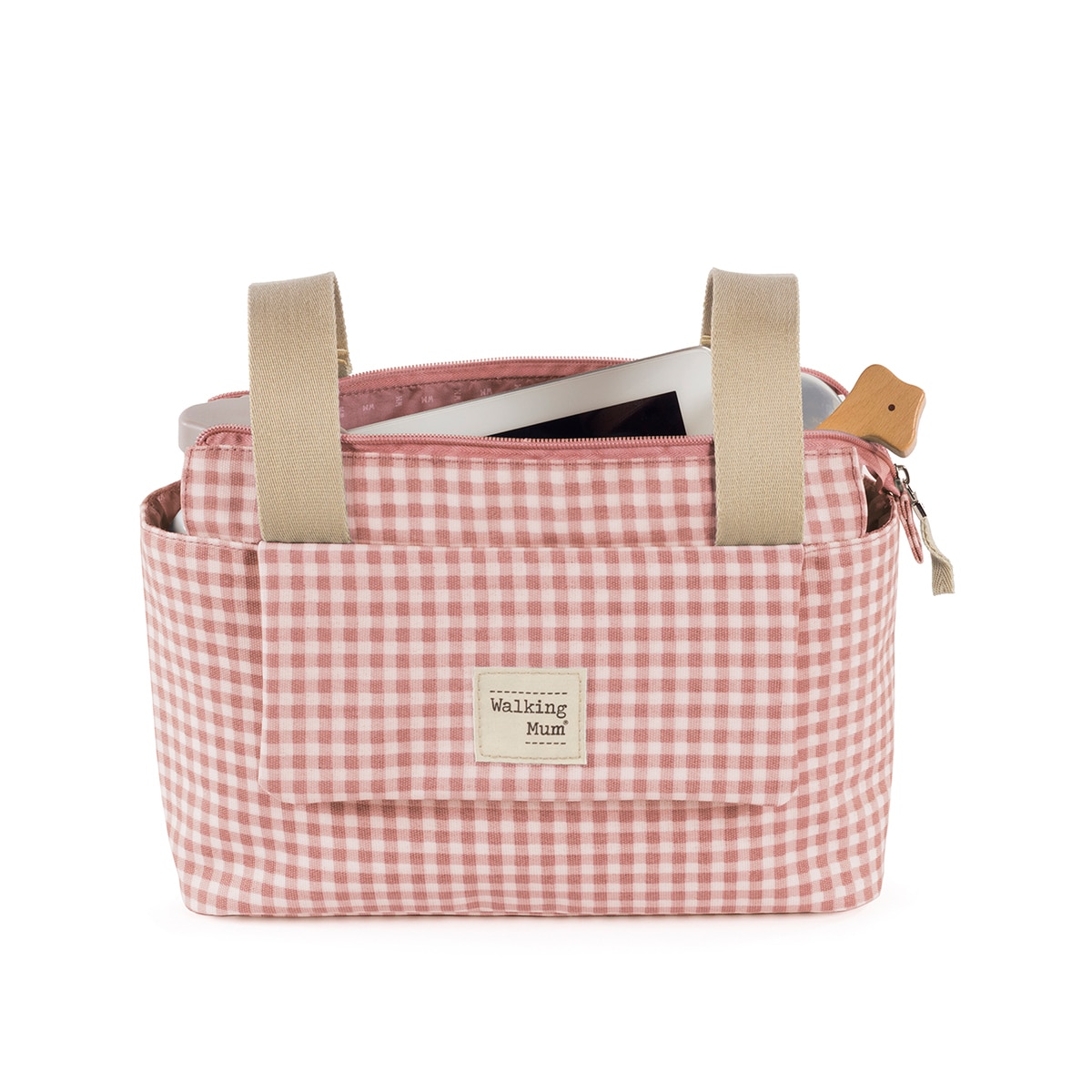 Mala Organizadora I Love Vichy Rosa-6
