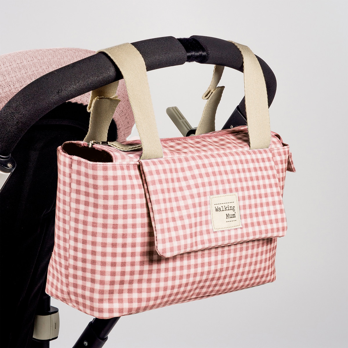 Mala Organizadora I Love Vichy Rosa-8