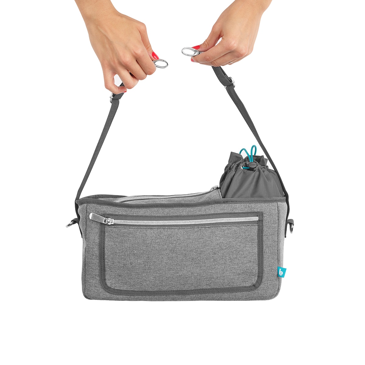 Mala Organizadora Stroller Bag Cinzento-3
