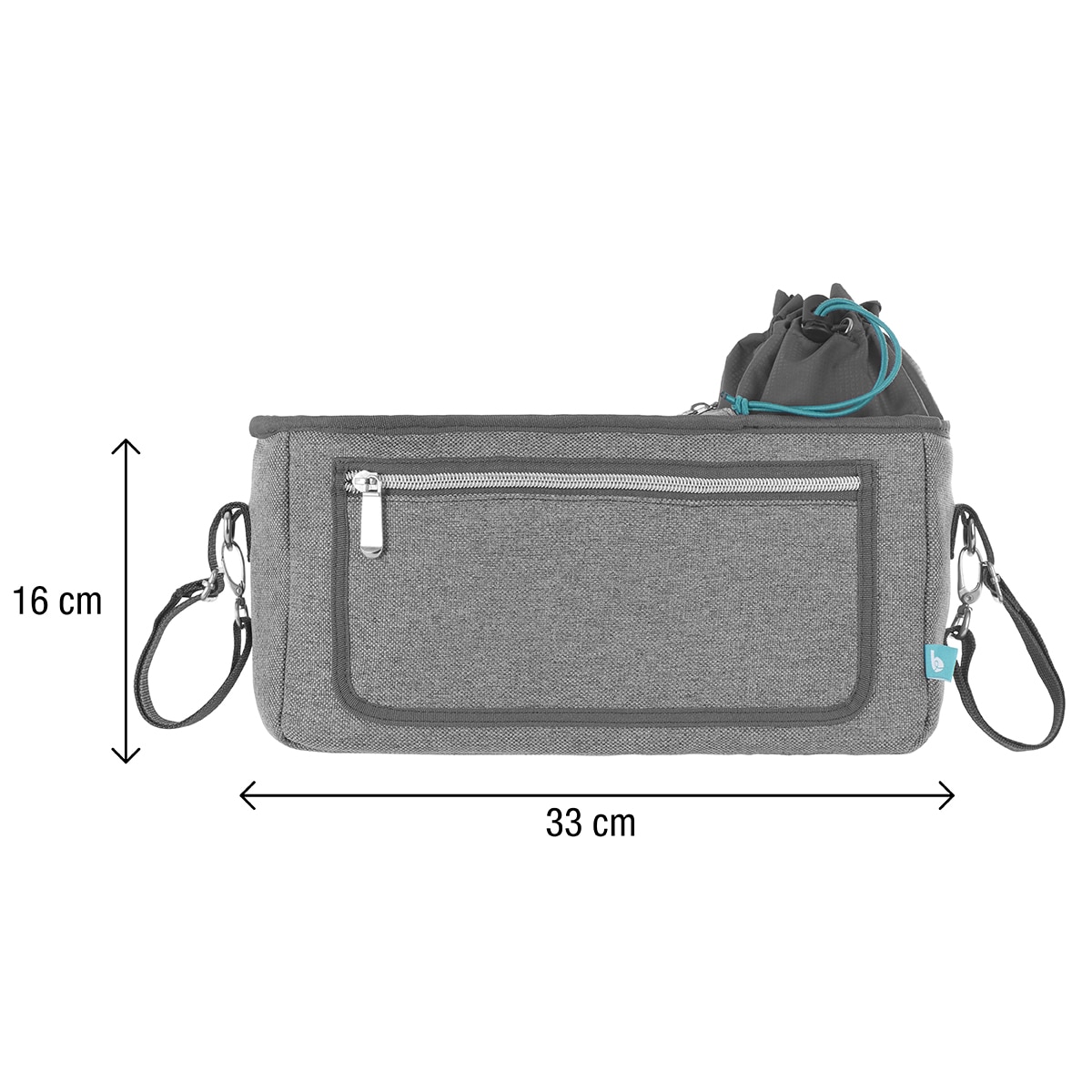 Mala Organizadora Stroller Bag Cinzento-5