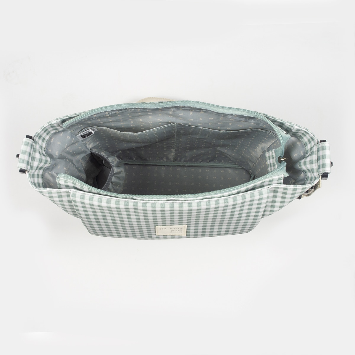 Imagen 7 de Bolso Canastilla Walking Mum I Love Vichy - Verde Verde