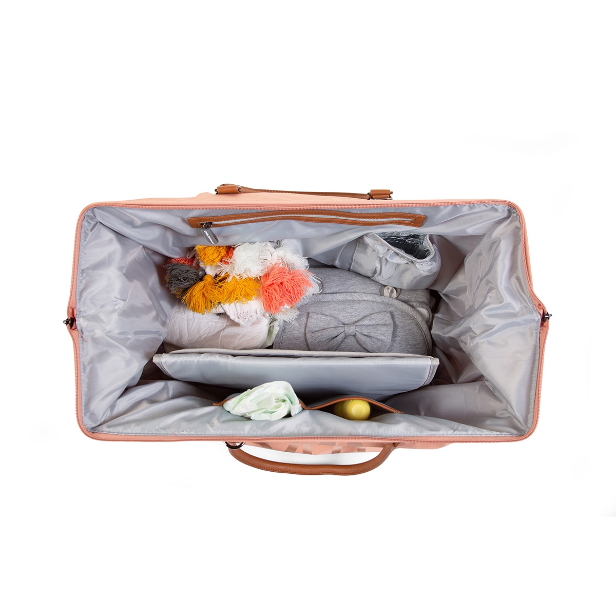 Bolso Maternidad Childhome Mommy Bag - Rosa Rosa-7