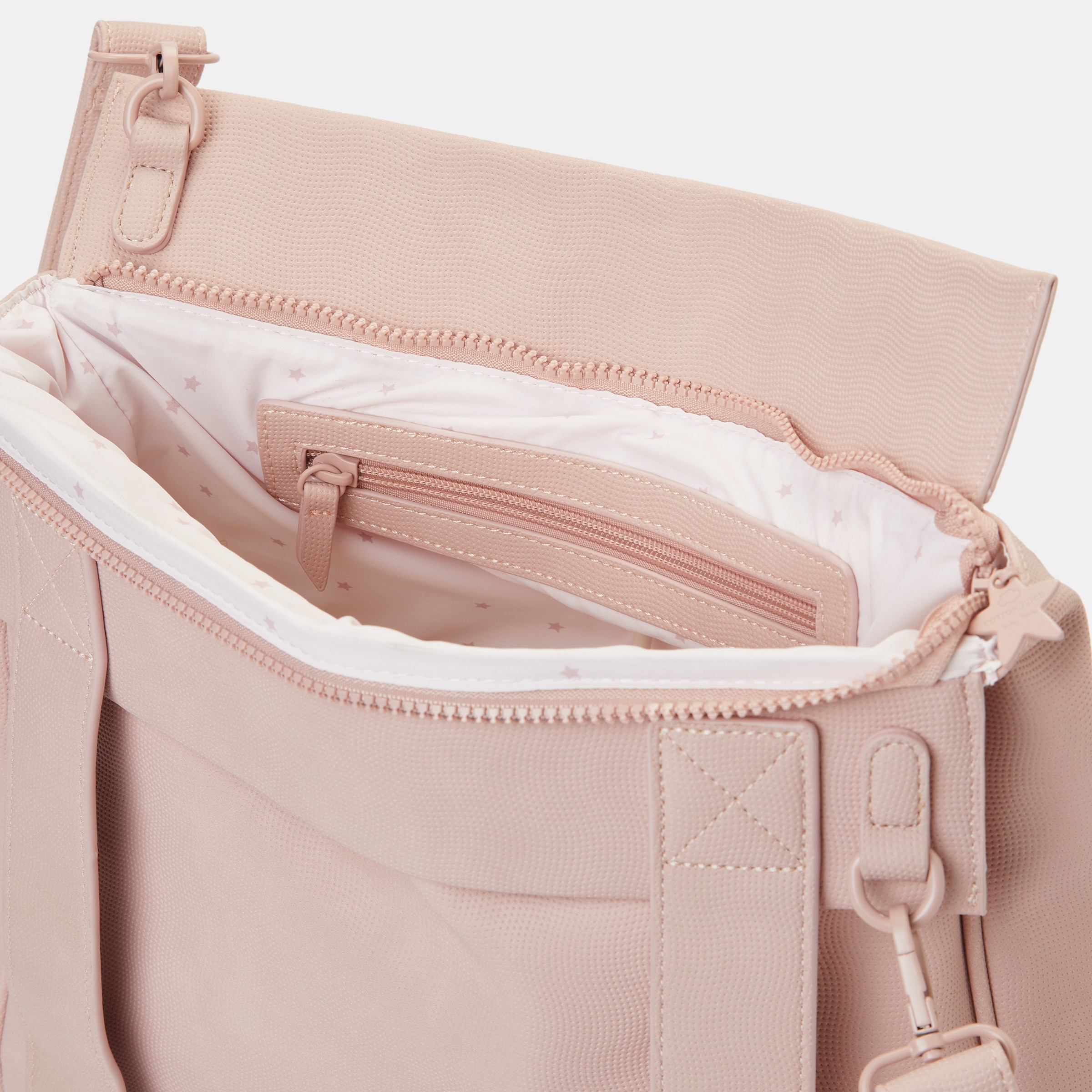 Bolso Panera Cotton Juice Baby Home Polipiel - Rosa Rosa-6