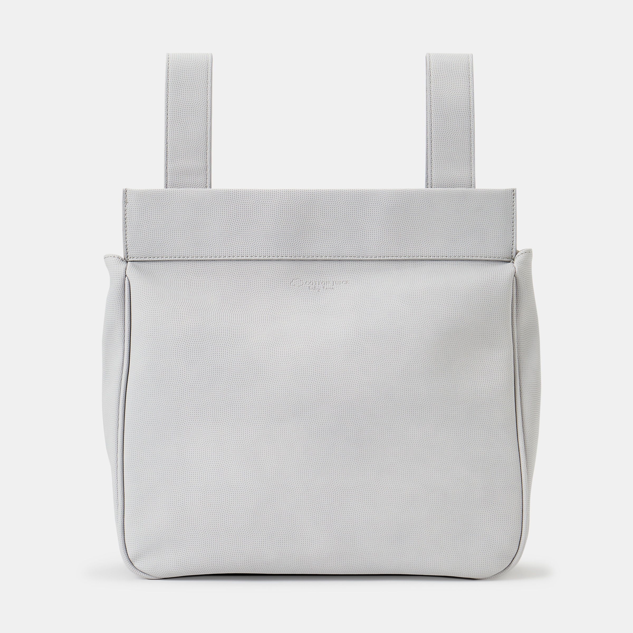Bolso Panera Cotton Juice Baby Home Polipiel - Gris Gris-7