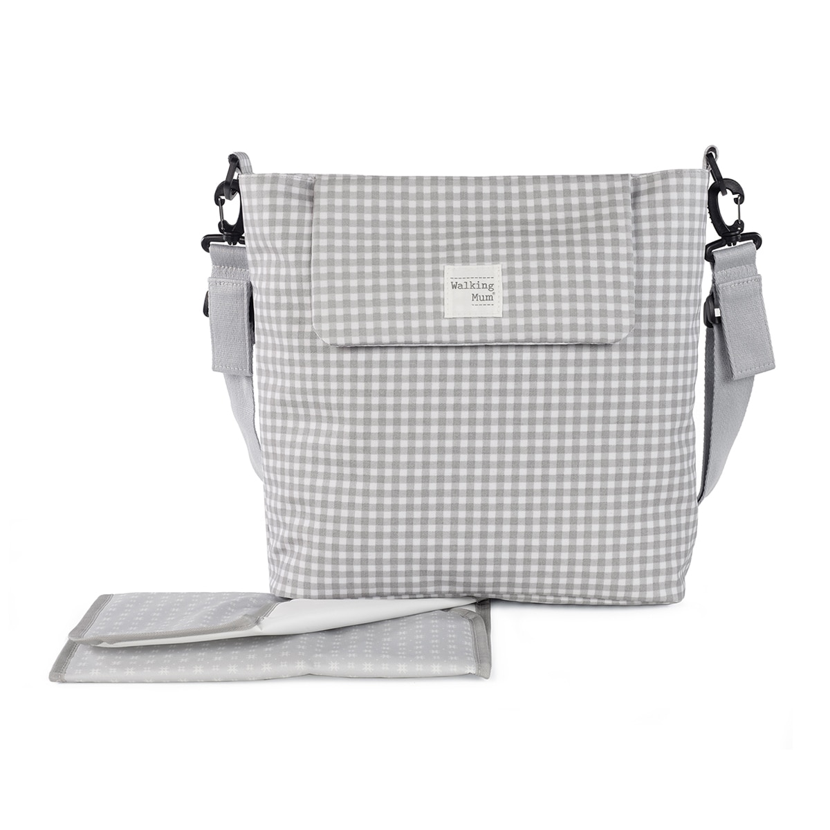 Walking Mum - Bolso Canastilla Walking Mum I Love Vichy.